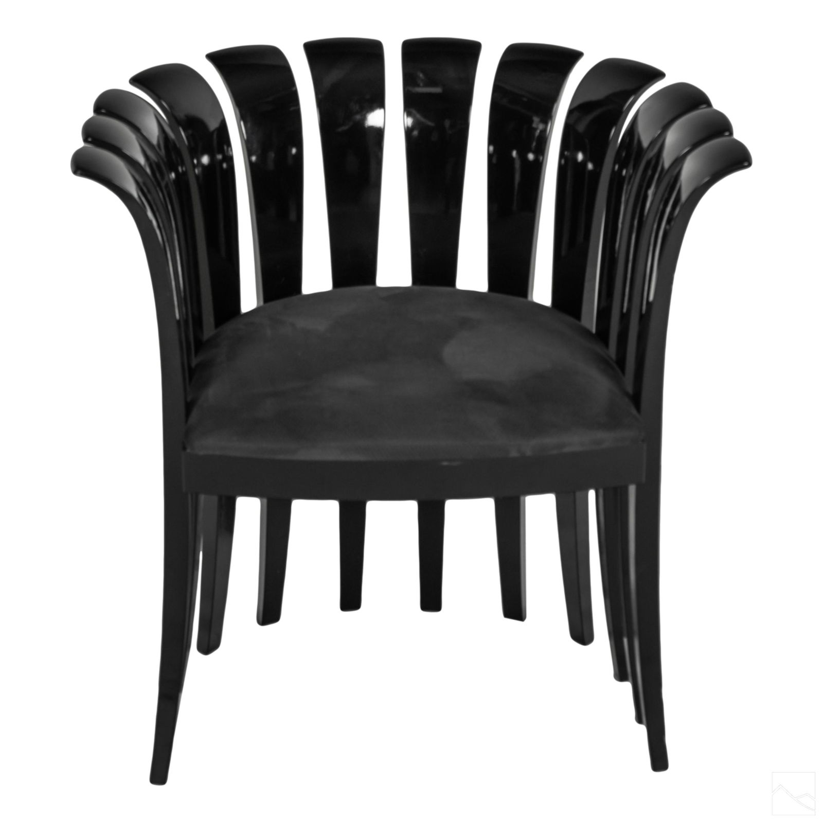 Italian Modern Barrel Back Armchair for Domitalia (1 of 6)