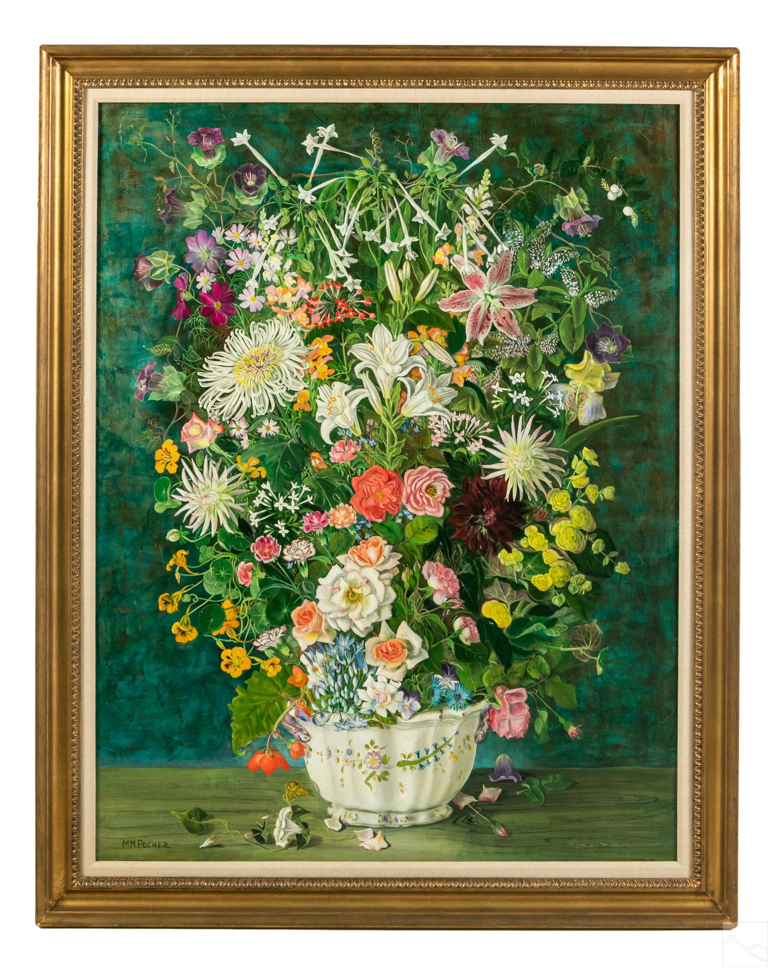 Marie Monique Pochez (b.1926) Still Life Painting (1 of 8)