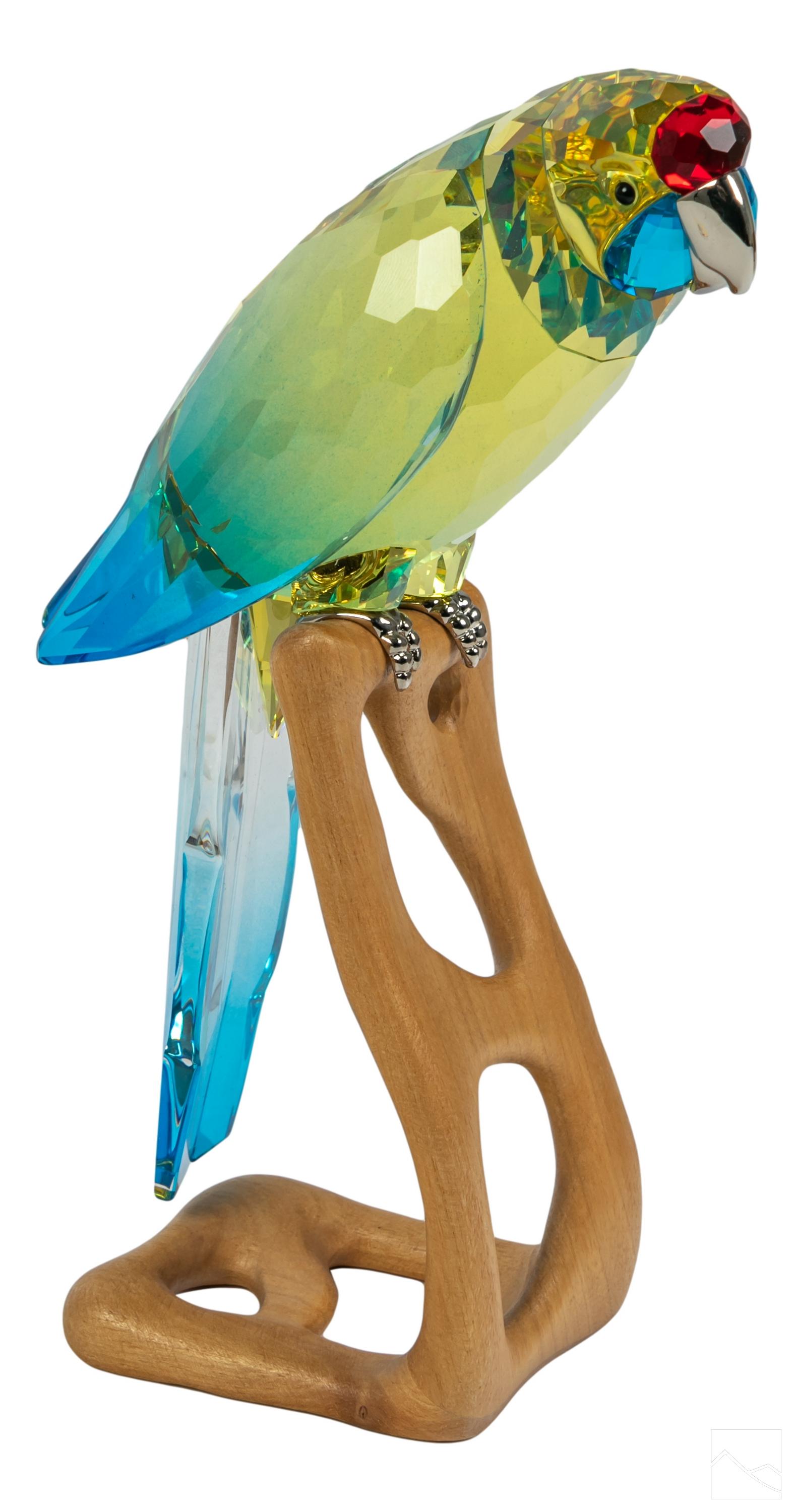 Swarovski Austrian Crystal Rosella Parrot Figurine (1 of 5)