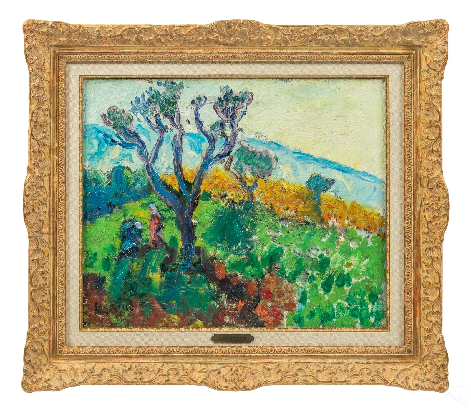 Rene Seyssaud 1867-1952 Fauvist Landscape Painting (1 of 6)