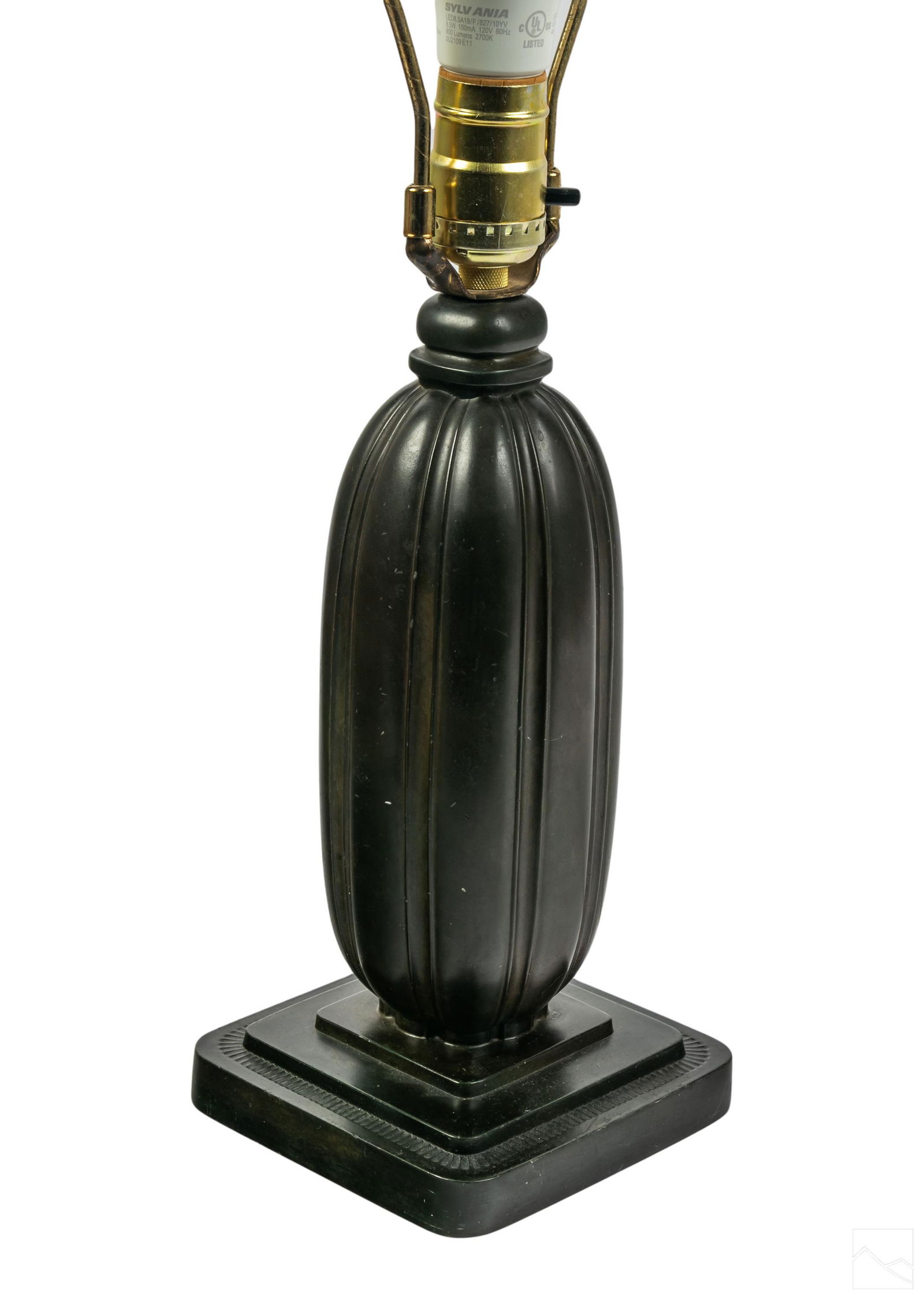 Just Andersen (1884-1943) Danish Bronze Table Lamp (1 of 6)