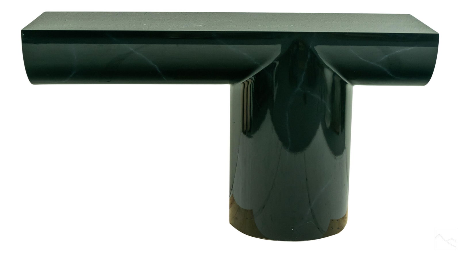 Brueton Black MCM Tee Console Table by J Wade Beam (1 of 4)