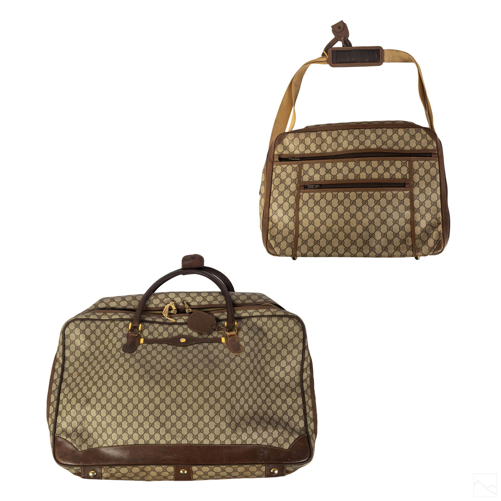 Gucci GG Monogram Designer Luggage Suitcase & Bag (1 of 18)