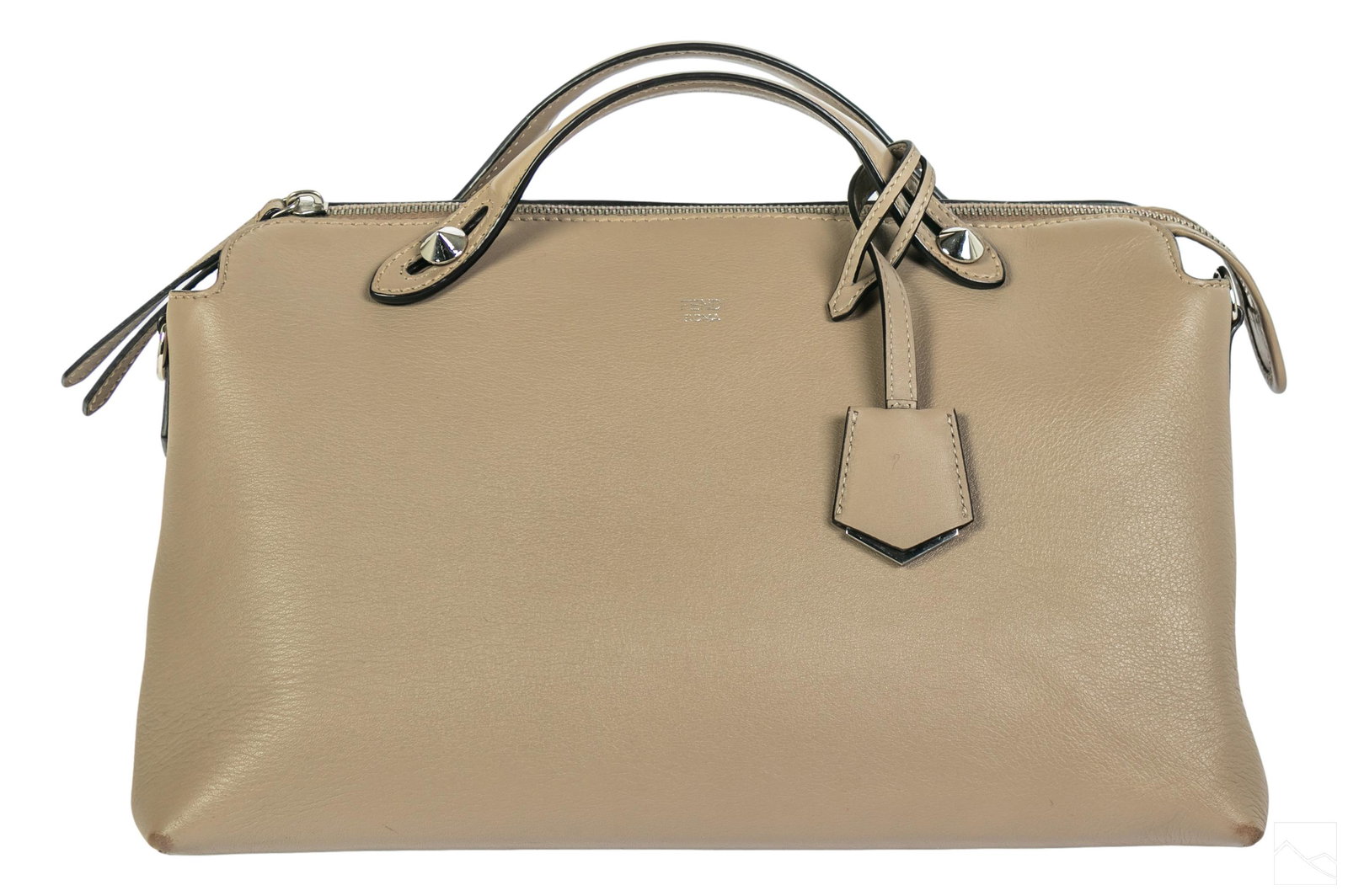 Fendi Roma Designer Italian Leather Hand Bag Purse (1 of 9)