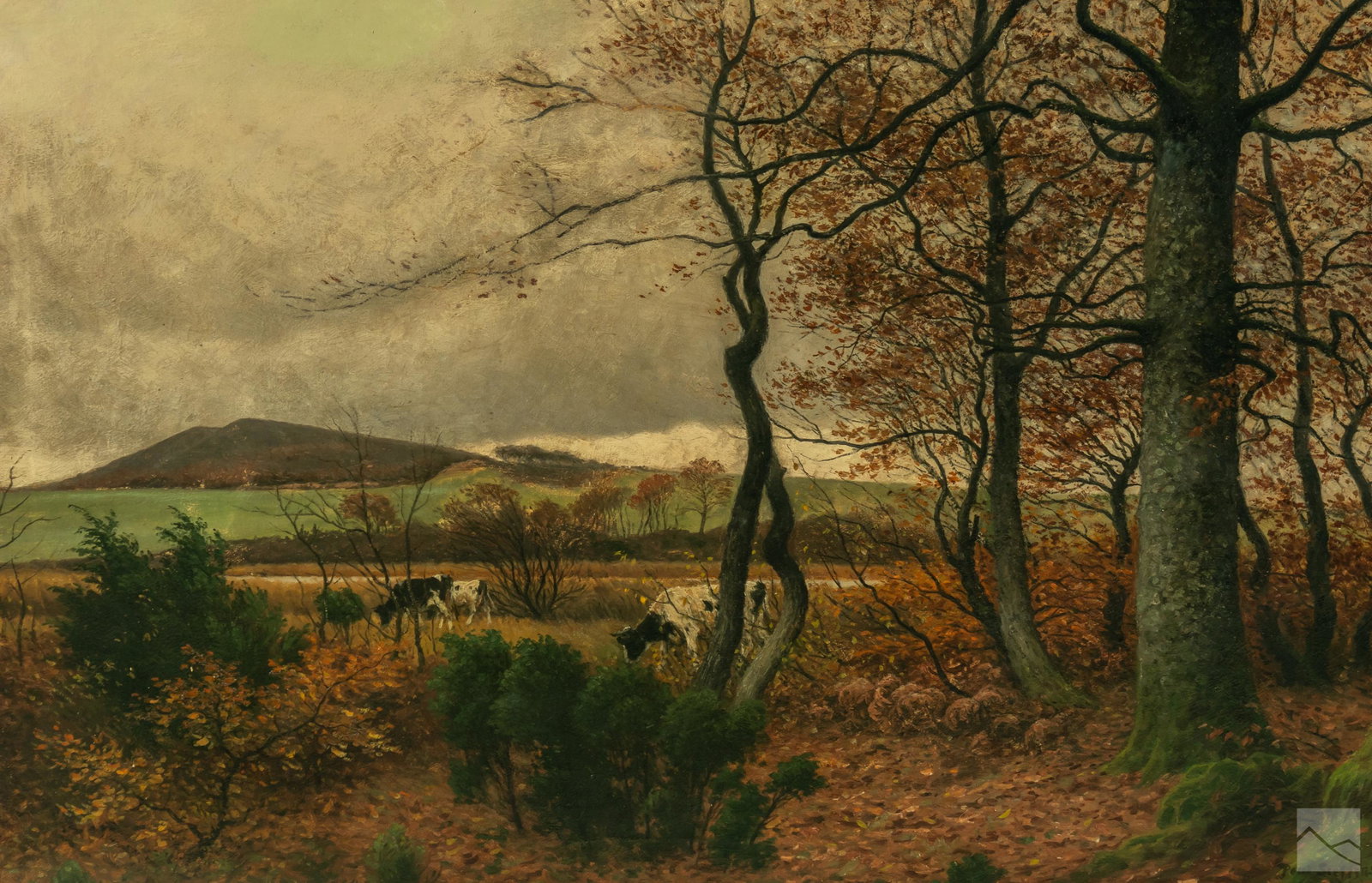 Poul Steffensen 1866-1923 Dutch Landscape Painting (1 of 4)