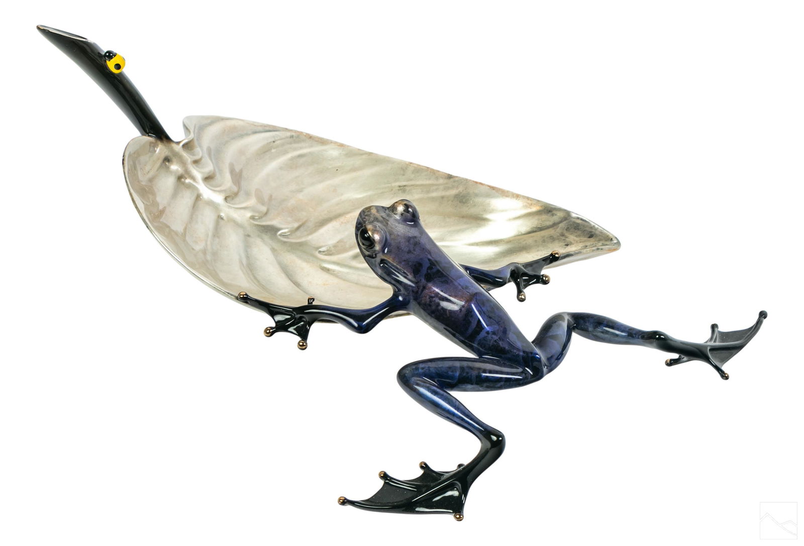 Tim Cotterill b.1950 Bronze Frog Wildlife Figurine (1 of 6)