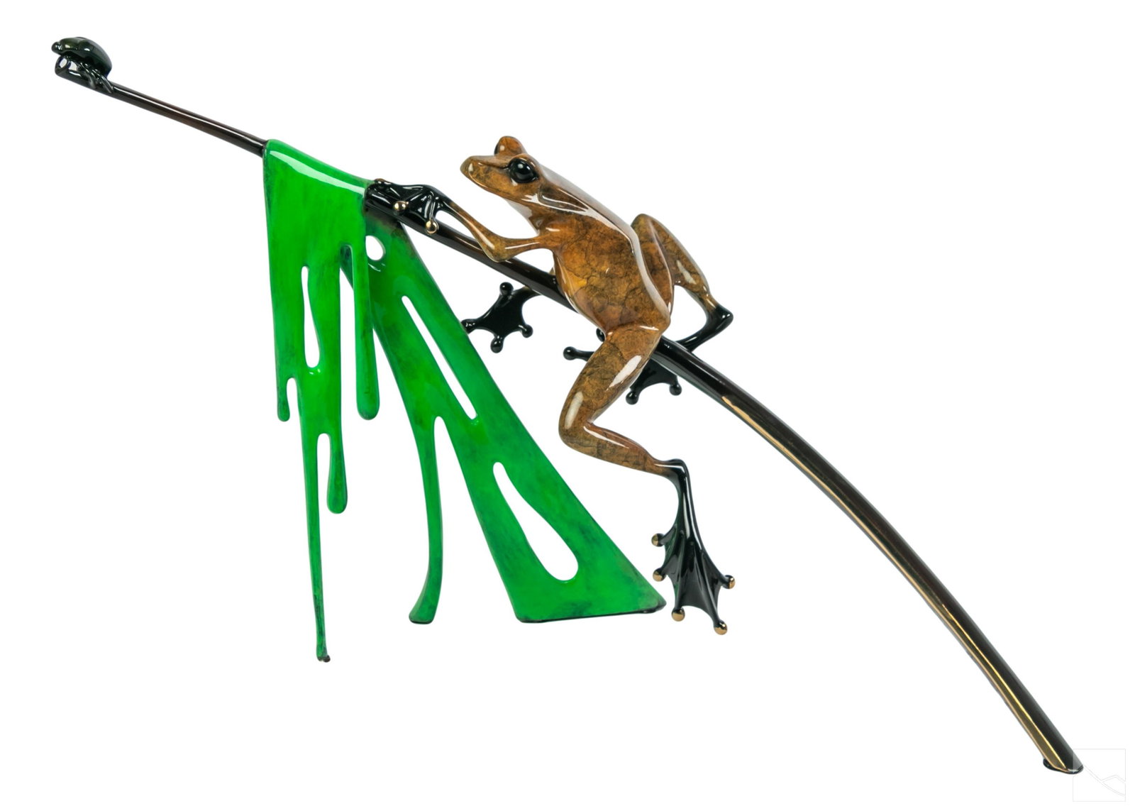 Tim Cotterill b.1950 Bronze Frog Wildlife Figurine (1 of 5)