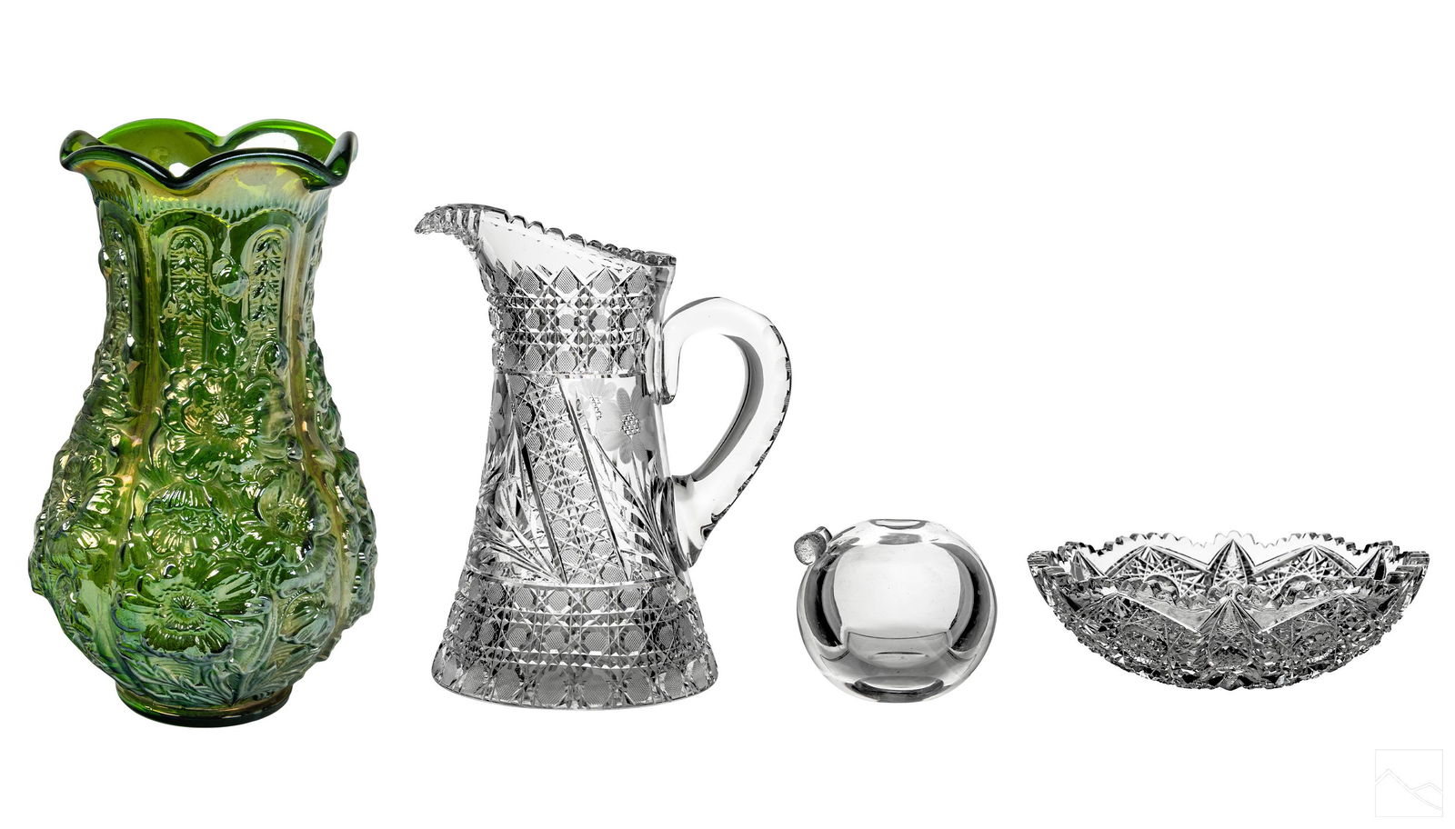 Assorted Fine Vintage Crystal Glass Vases & Bowl (1 of 13)