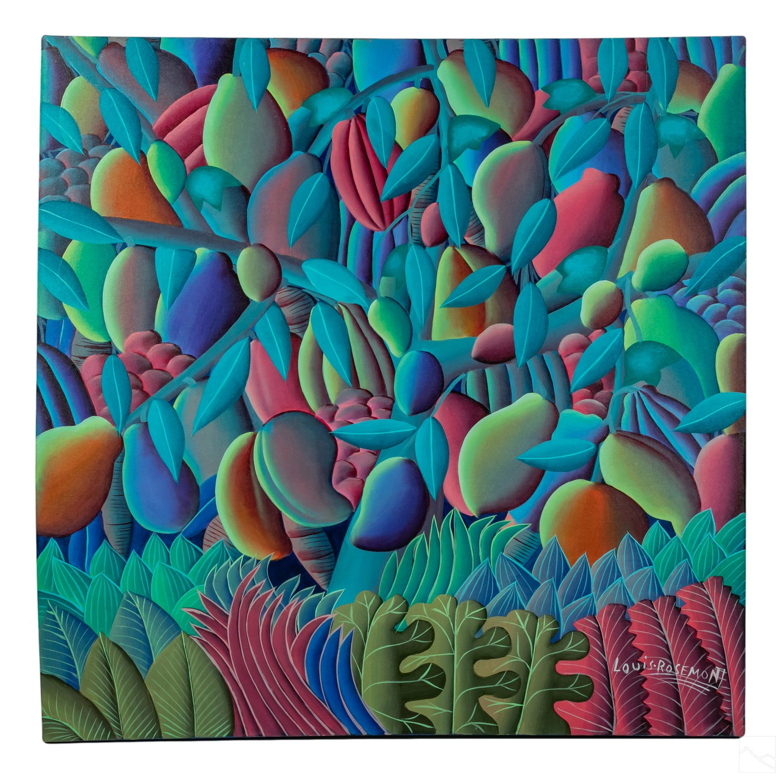 Louis Rosemont (b.1957) Haitian Folk Art Painting (1 of 6)