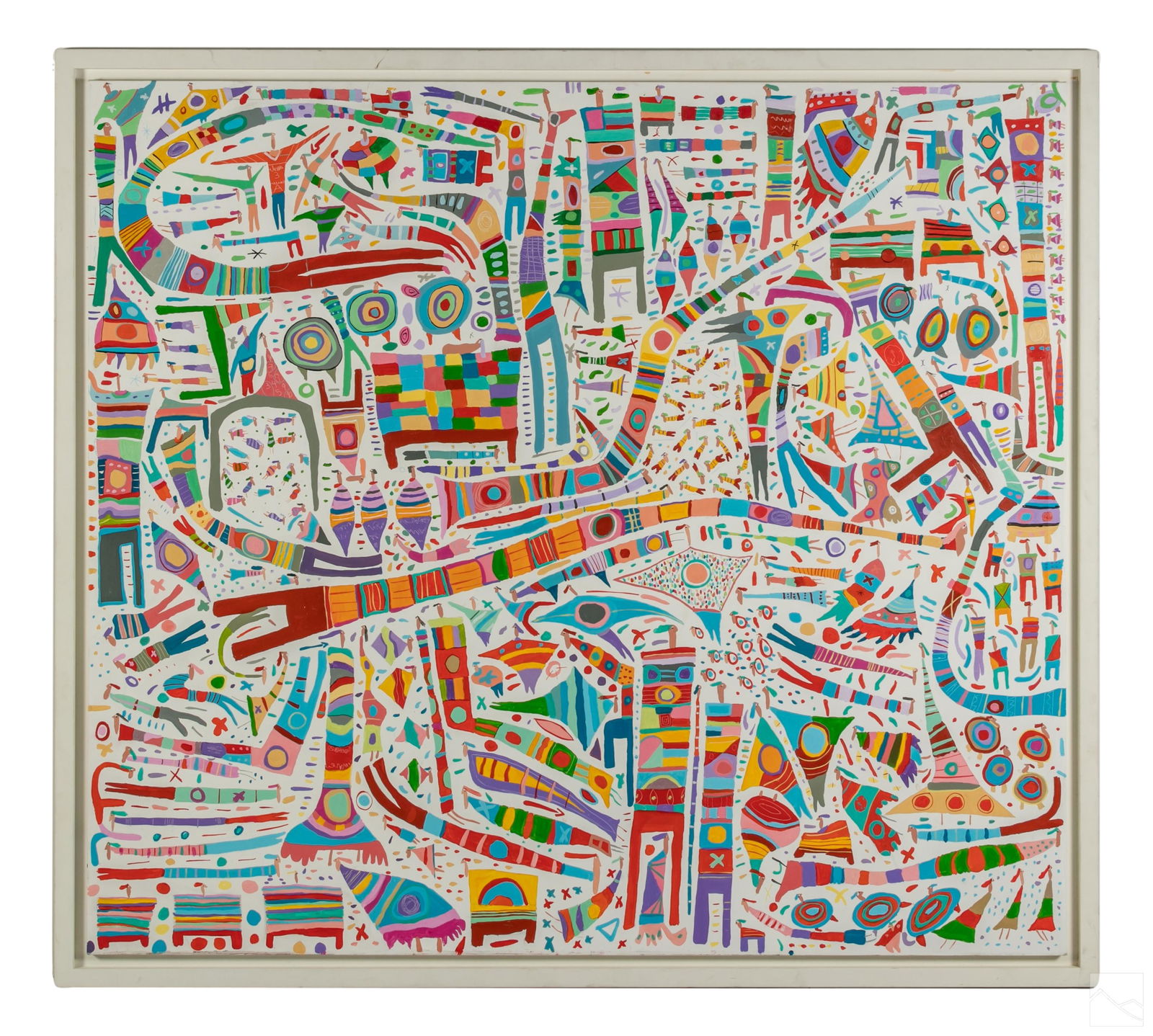 Felipe Gimenez b.1963 Modern Abstract Oil Painting (1 of 6)