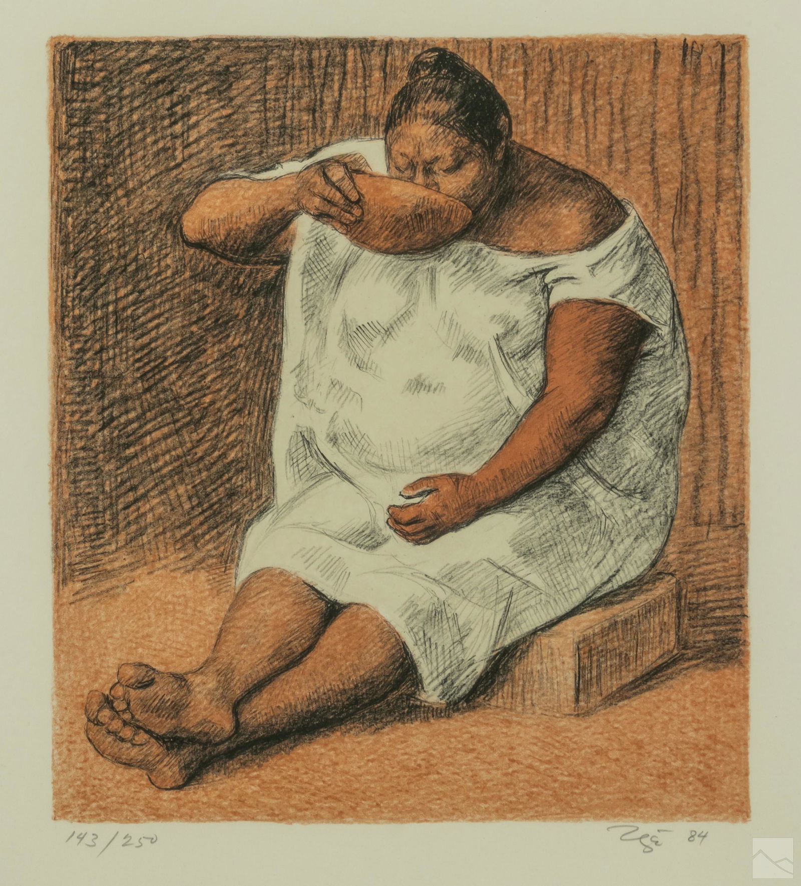 Francisco Zuniga (1912-1998) SIGNED Mujer LE Print (1 of 5)