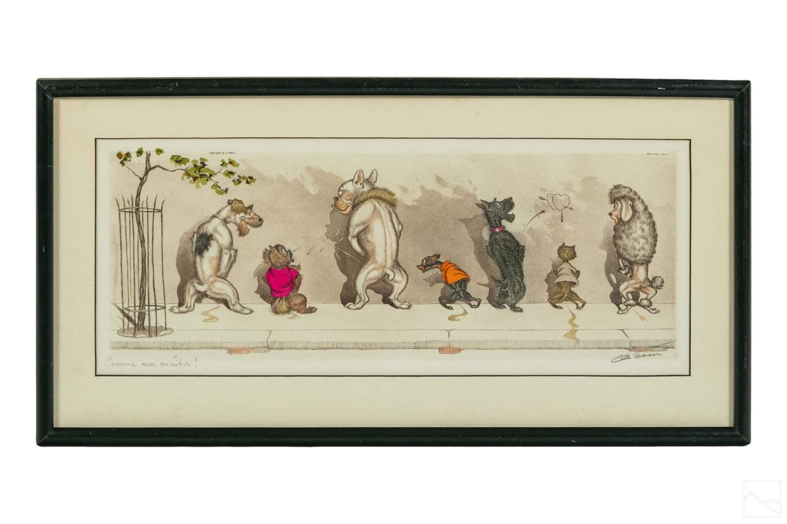 Boris O'klein Signed Print