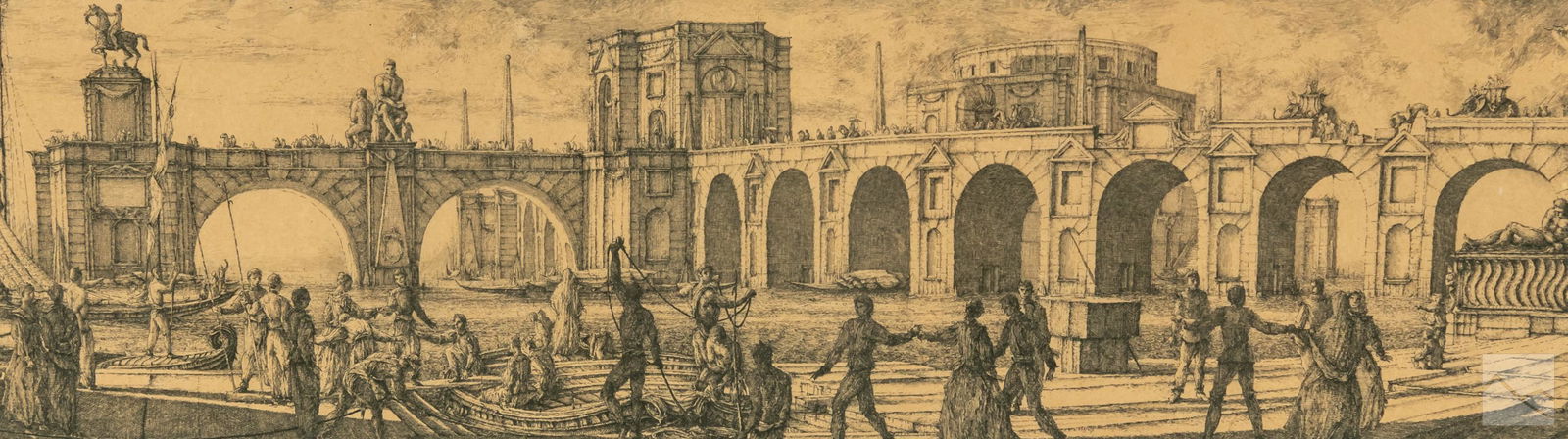 Erik Desmazieres (b.1948) SIGNED Cityscape Etching (1 of 5)