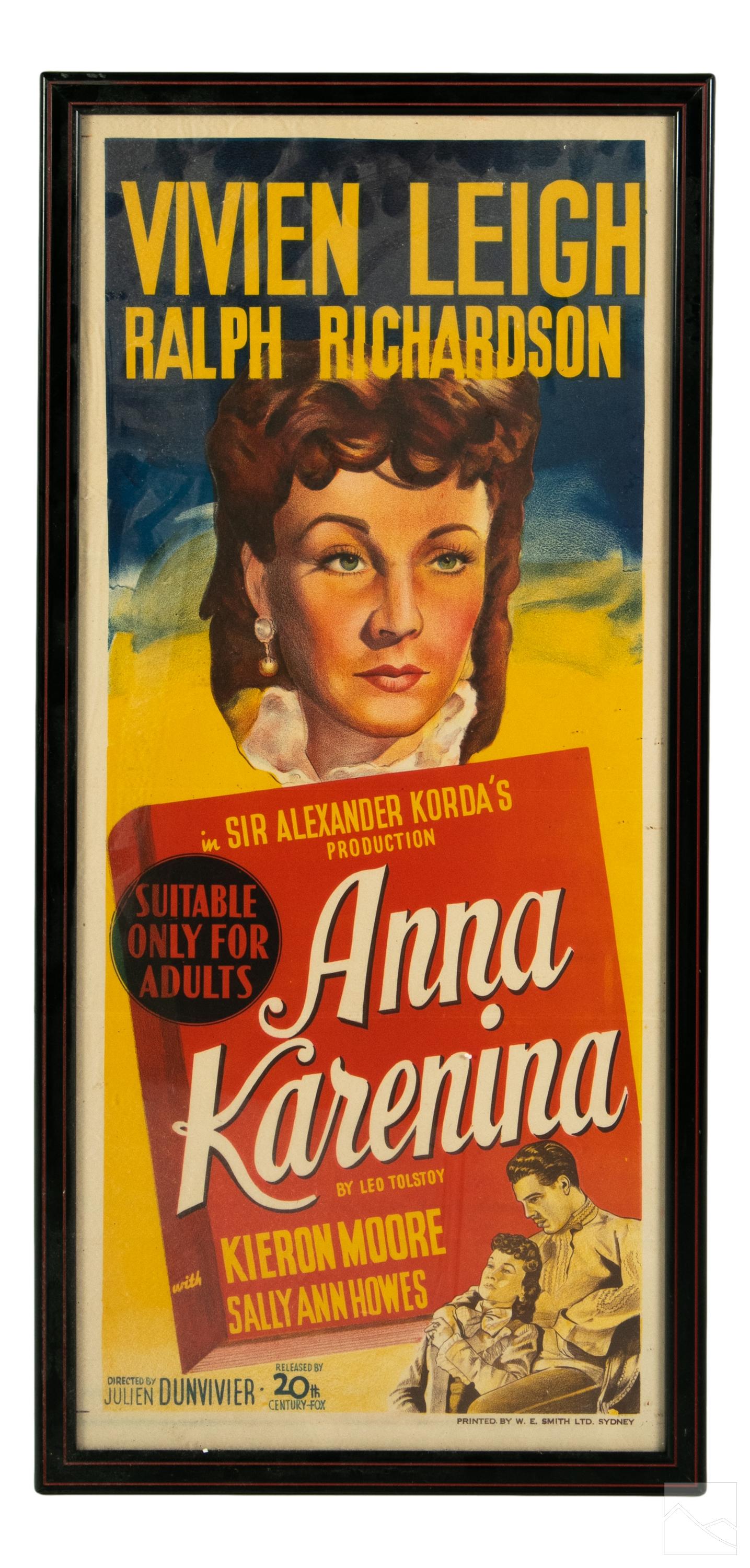 Anna Karenina 1948 Hollywood Movie Film Poster (1 of 4)