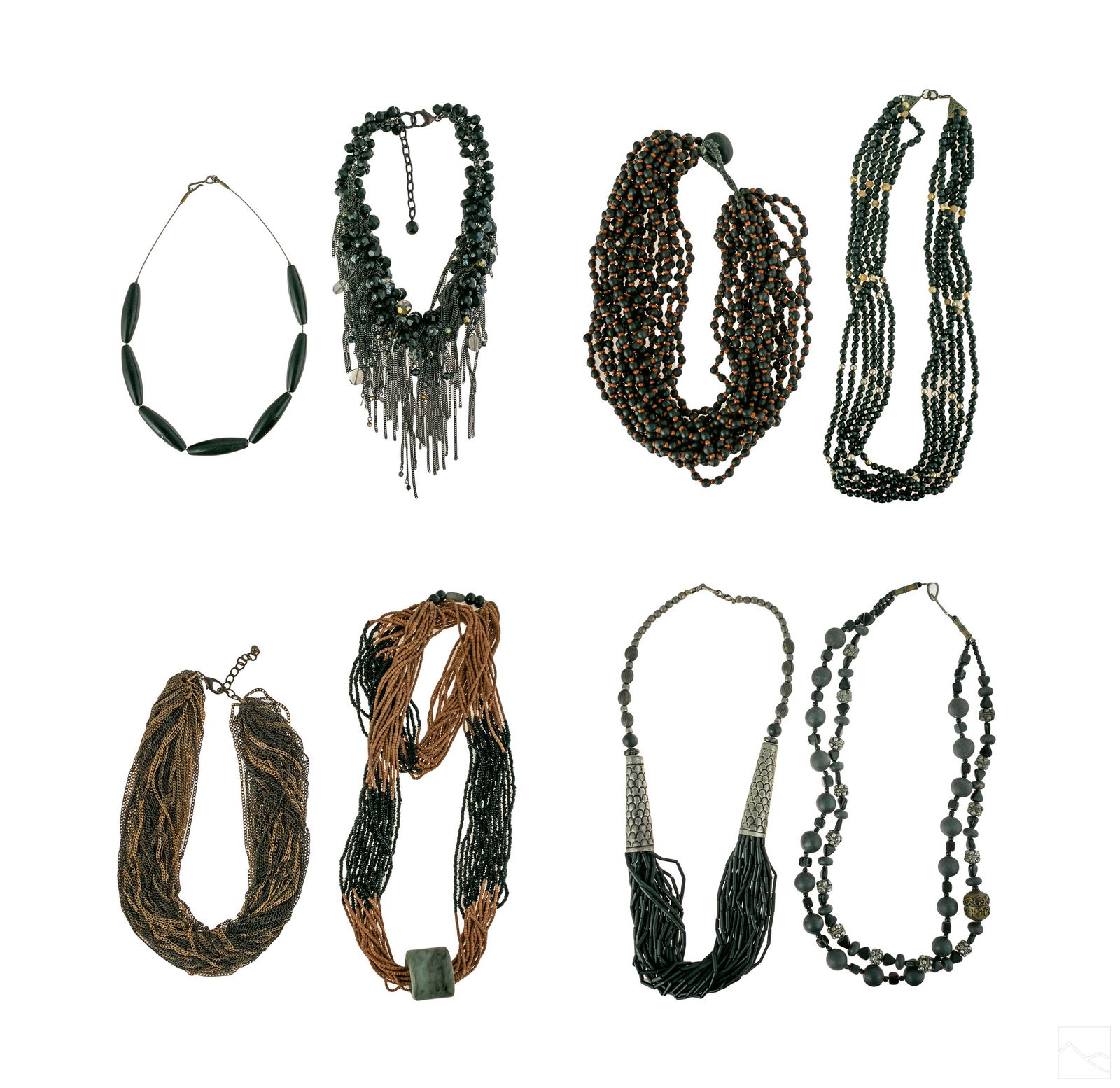 Ladies Vintage Costume Jewelry Necklace Collection (1 of 6)