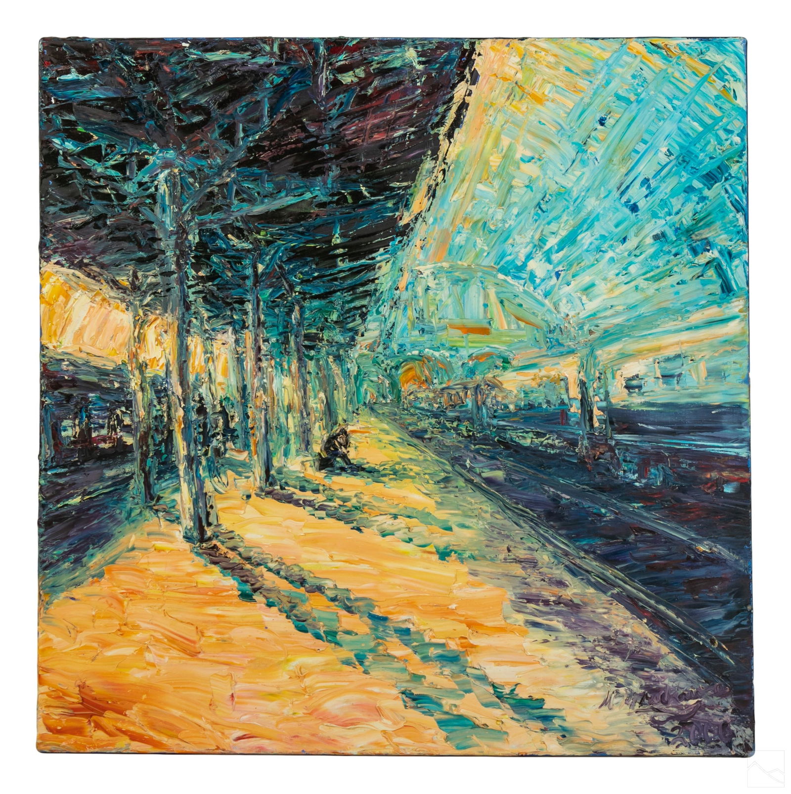 Marcus Krackowizer (b.1972) Impressionist Painting (1 of 4)