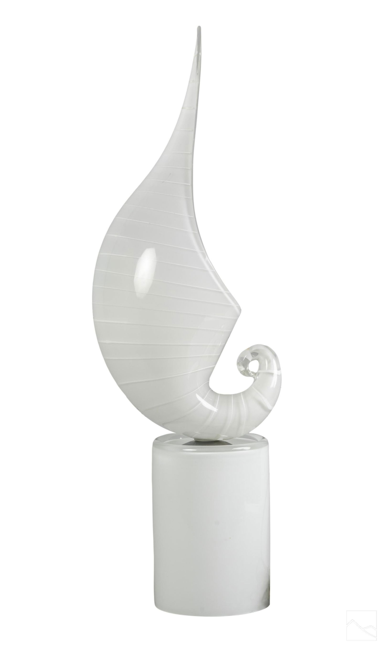 Murano Venetian Art Glass Organic Nautilus Lamp (1 of 5)