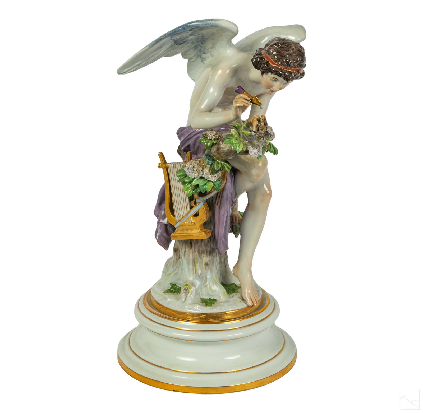 (19C.) Meissen German Porcelain Antique Sculpture (1 of 6)