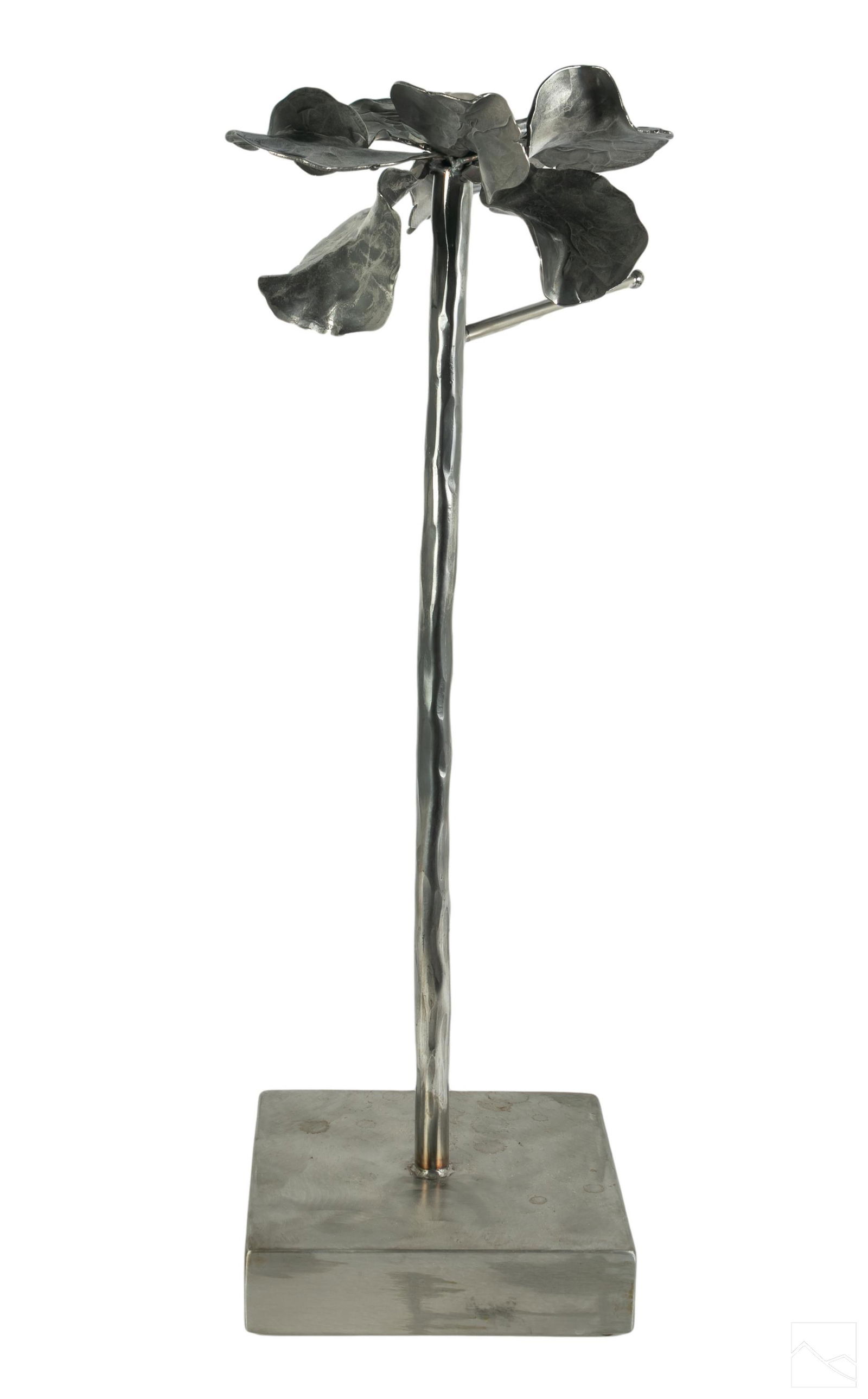 Mystery Artist Floral Steel Bathroom Paper Stand (1 of 6)
