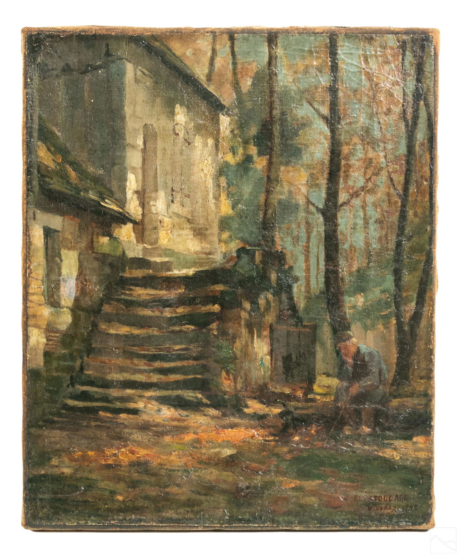 Frederick L. Stoddard (1861-1940) Figural Painting (1 of 4)