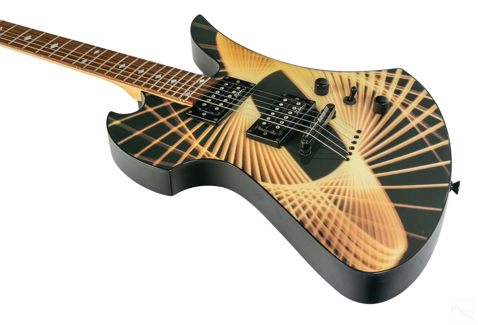 BC Rich MK5 Mockingbird Body Art Electric Guitar (0583) on Mar 30