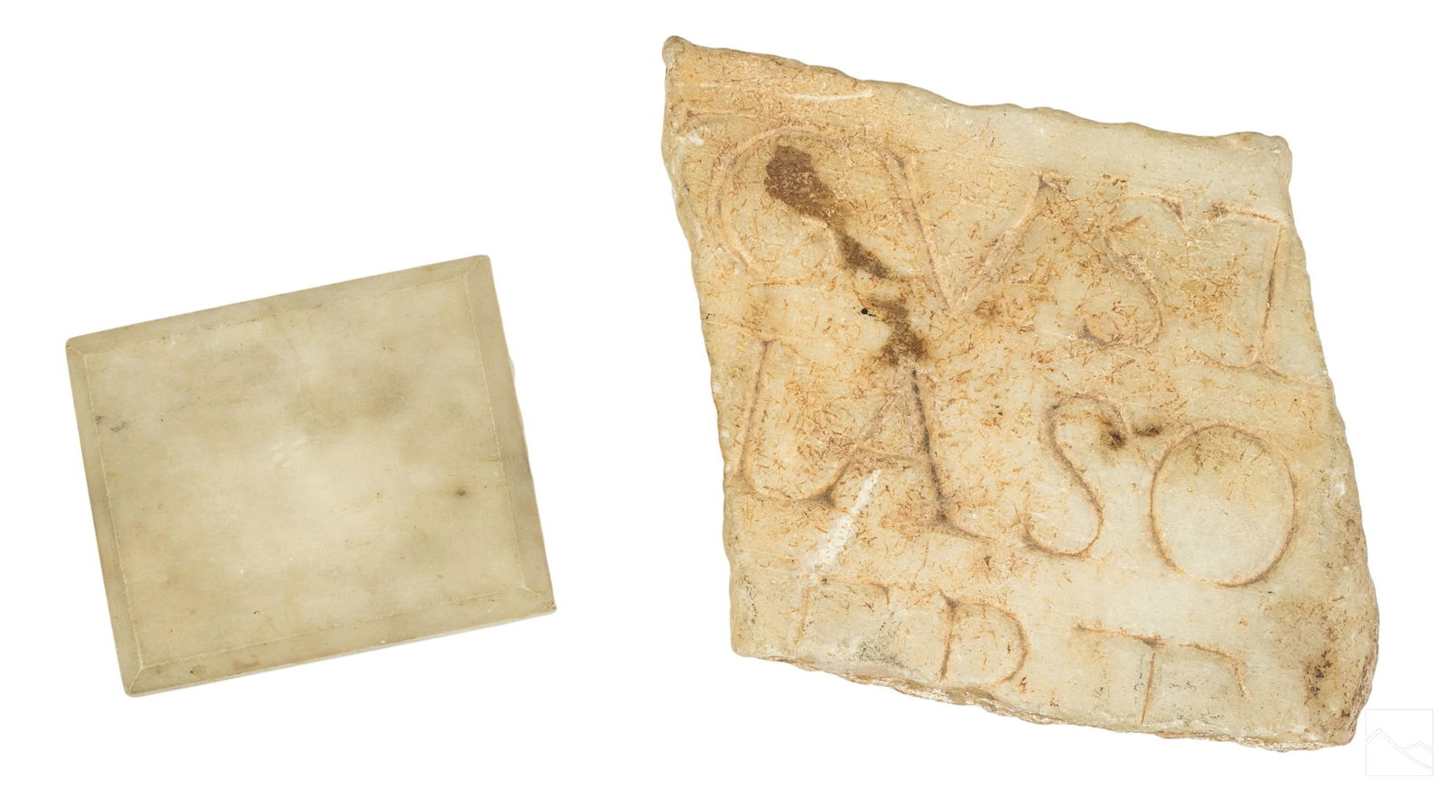 Ancient Greek Carved Marble Frieze Panel Fragments (1 of 7)
