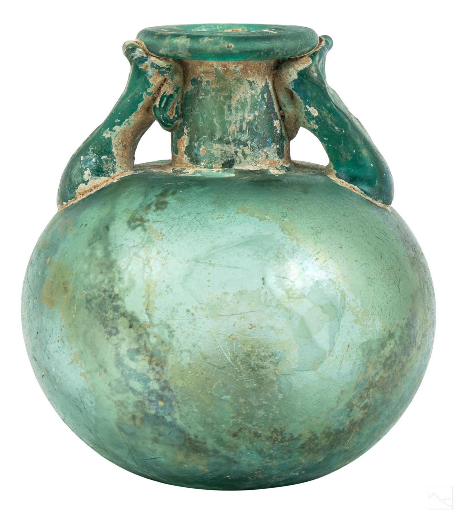 Ancient Roman Iridescent Glass Vessel Vase Bottle (1 of 5)