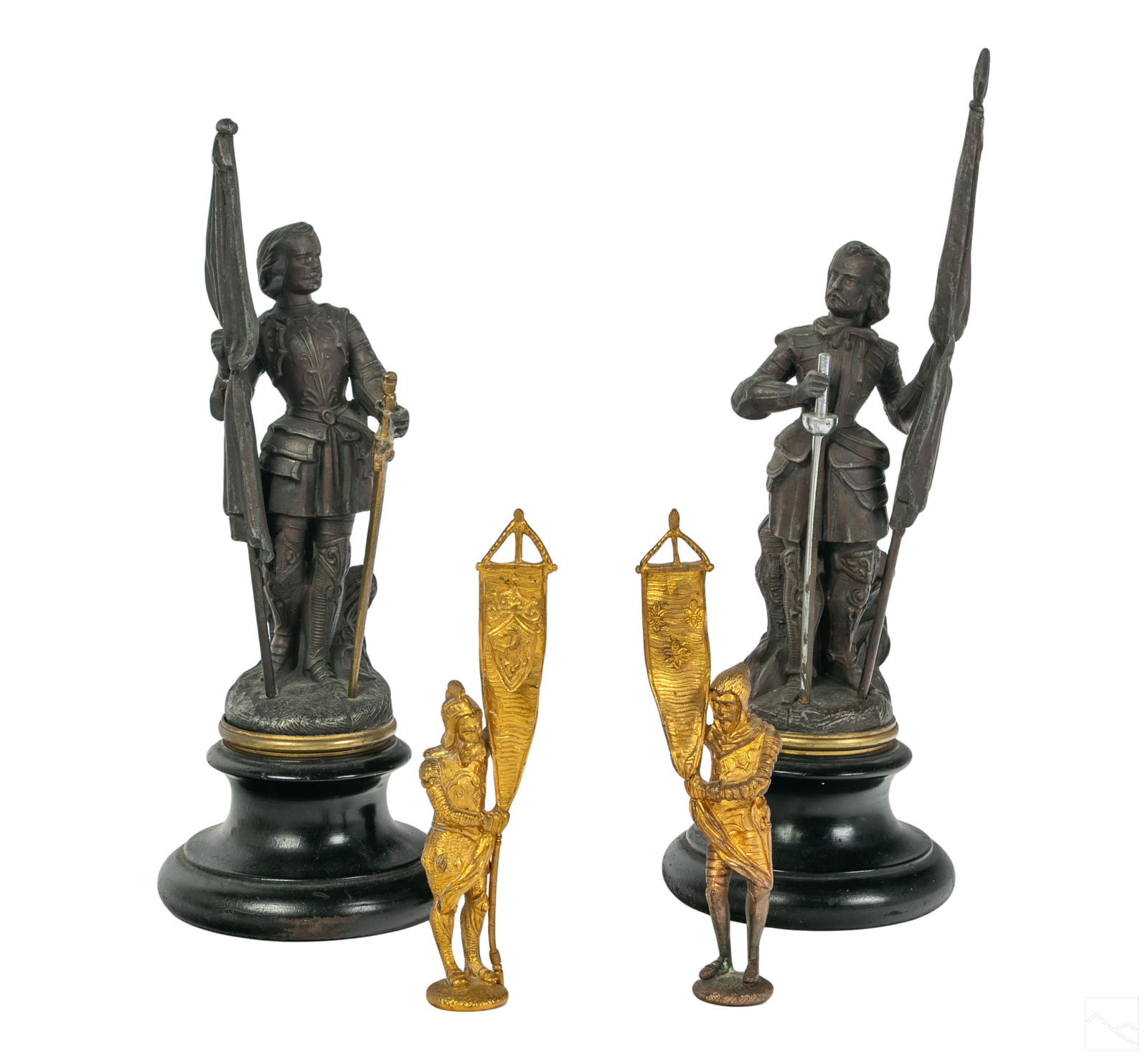 Grand Tour Bronze Antique Figural Sculpture Group (1 of 5)