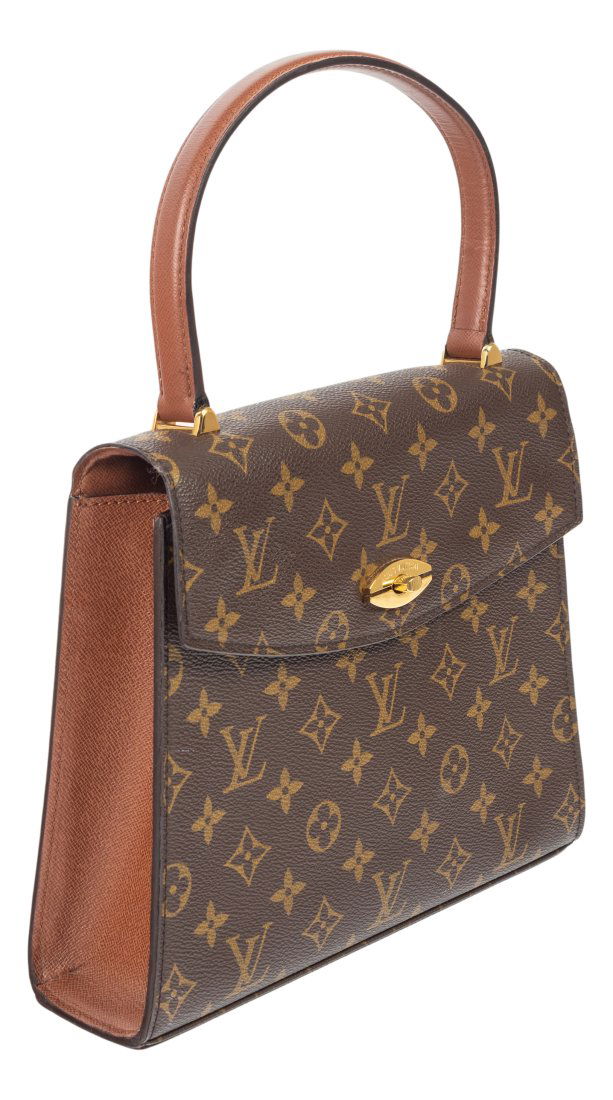 Louis Vuitton Leather Monogram Malesherbes Purse (1 of 7)