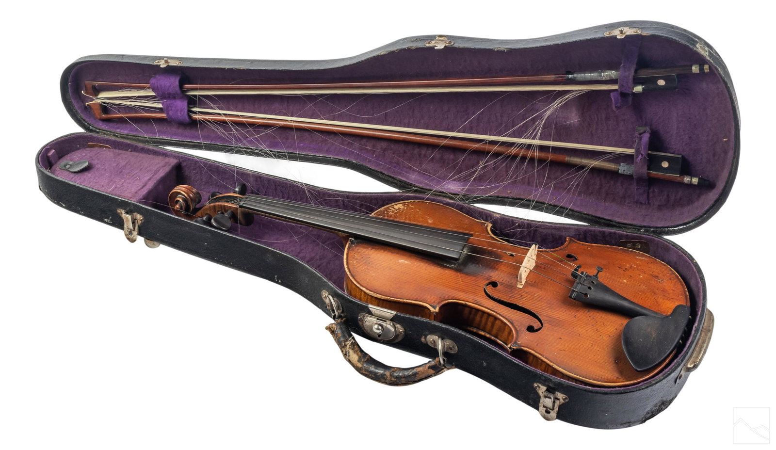 Antique Violin & Bows after Stradivarius with Case (1 of 8)