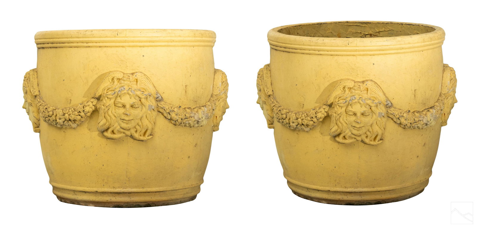 VERSACE MANSION Medusa Head Architectural Planters (1 of 9)