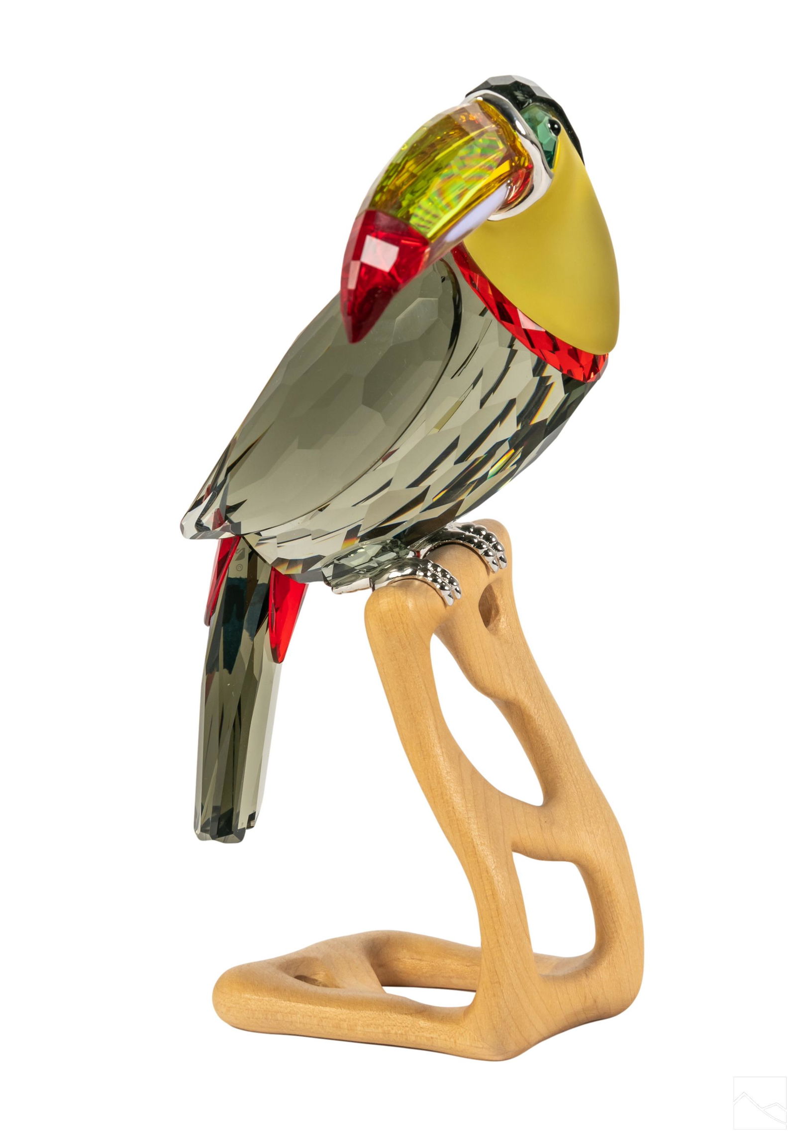 Swarovski Austrian Crystal 8" Toucan Bird Figurine (1 of 5)