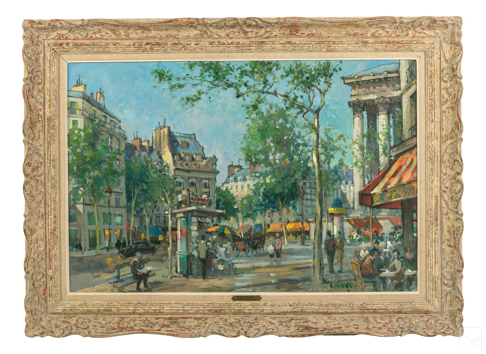 Constantin Kluge (1912-2003) Paris Street Painting (1 of 8)