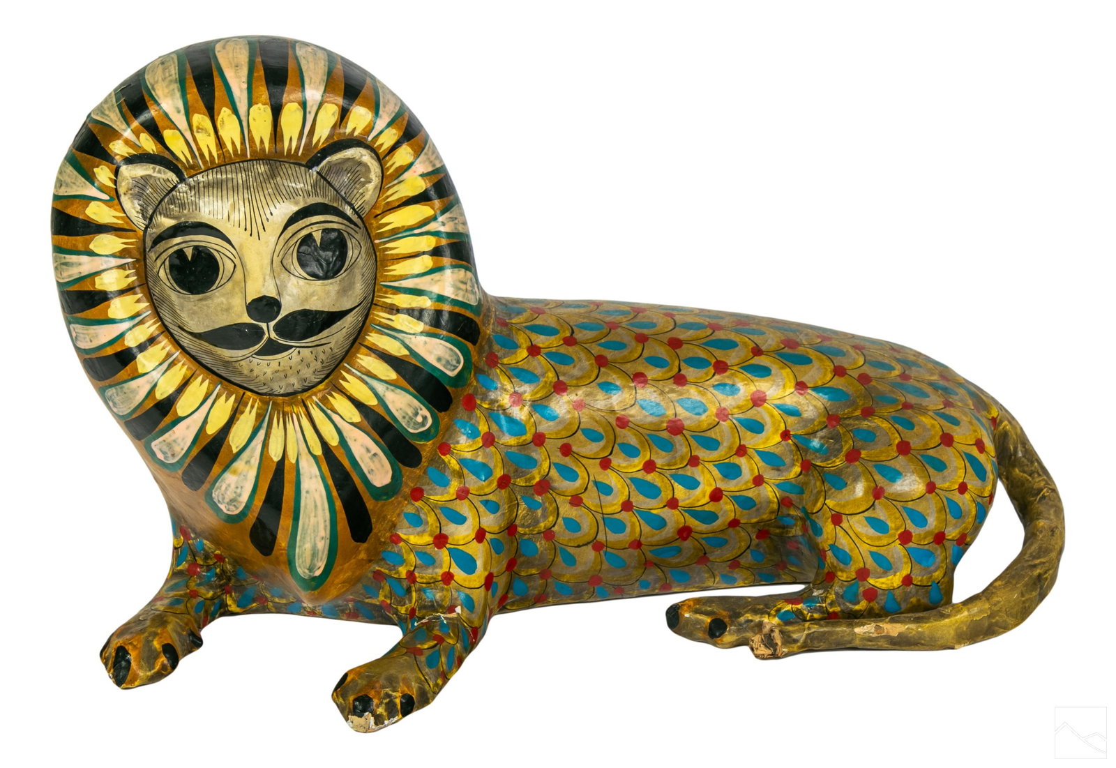 Sergio Bustamante (b.1949) SIGNED Lion Sculpture (1 of 8)