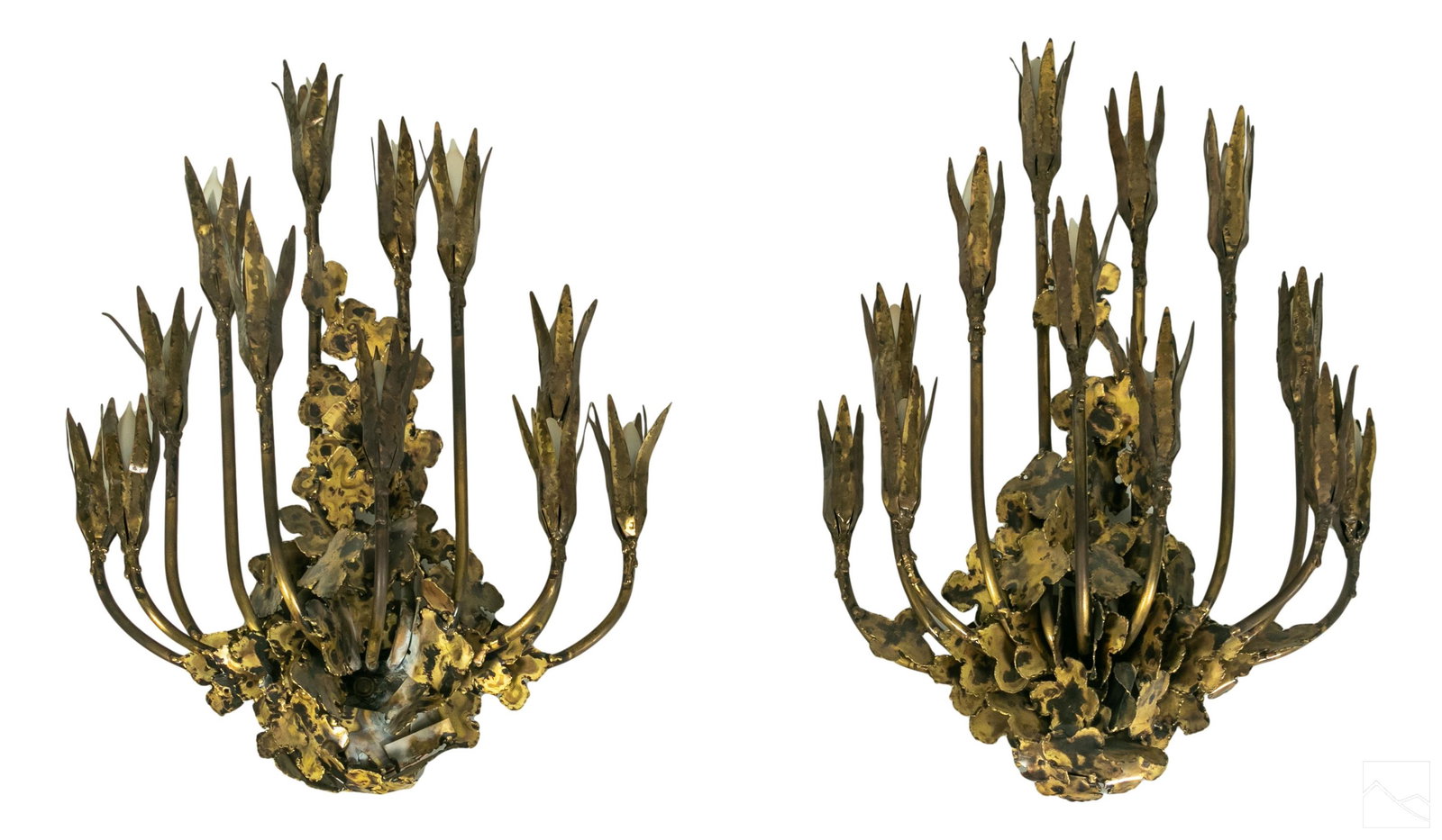 Tom Greene for Feldman PAIR Brutalist Light Sconce (1 of 7)