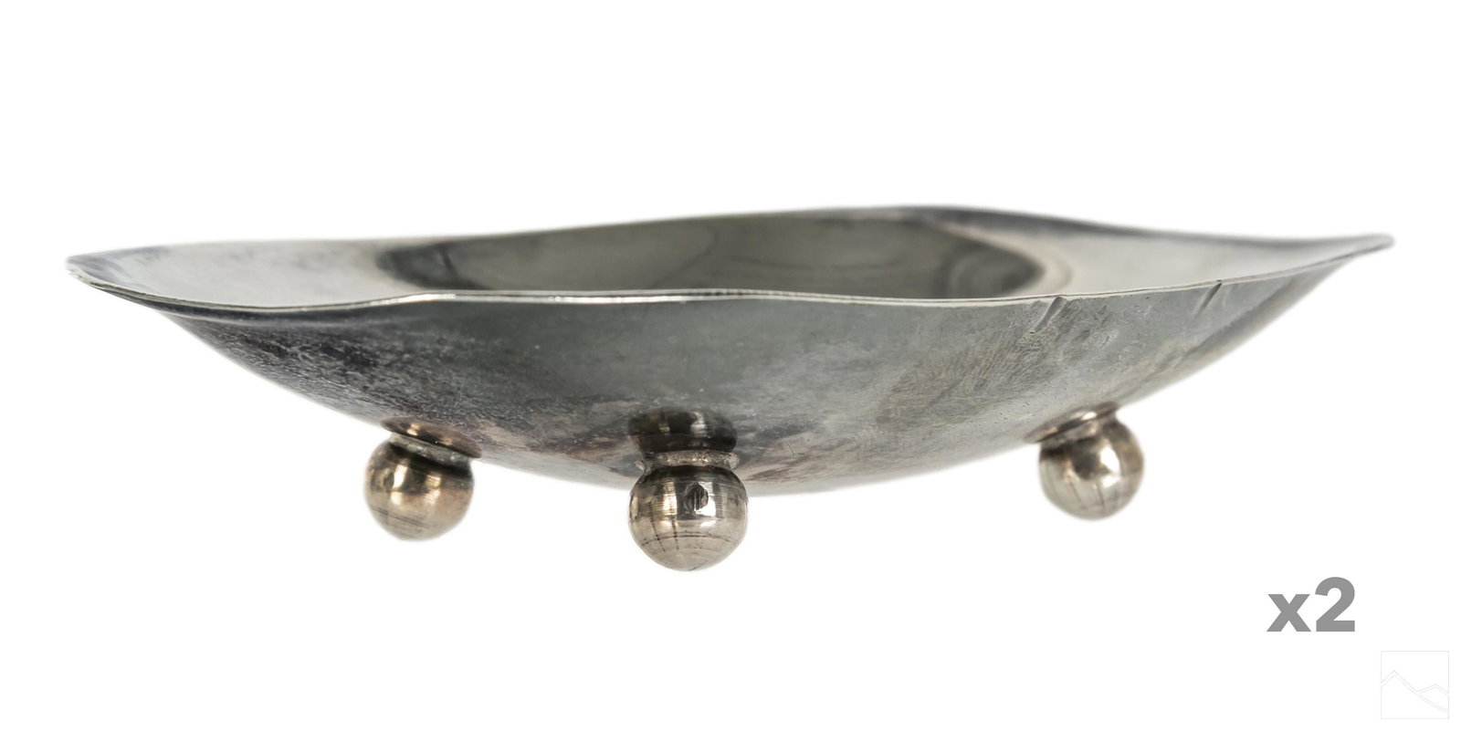 M&K Aohnai MCM Greek Sterling Silver Nut Dish LOT (1 of 6)