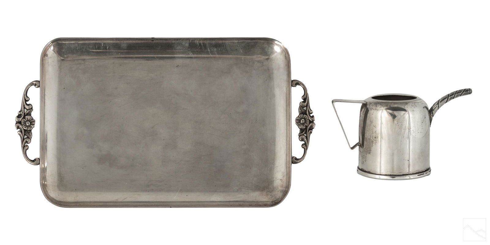 Cartier Sterling Silver Card Tray & Mini Vase 163g (1 of 8)