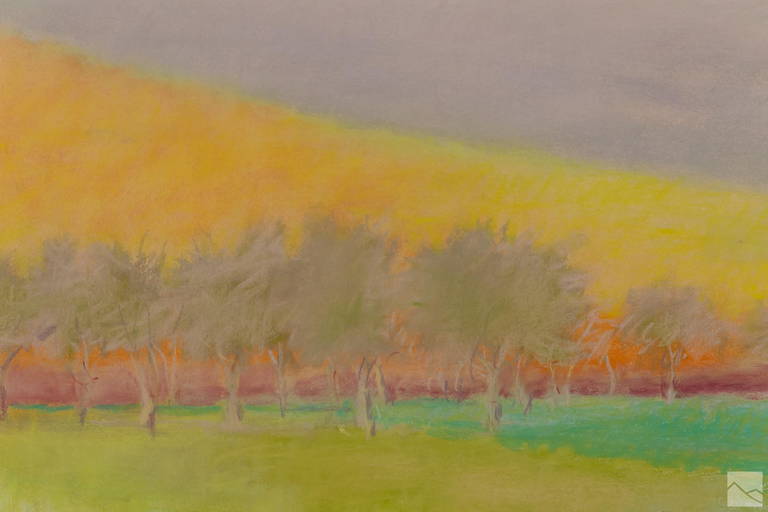 Wolf Kahn (1927-2020) Forest Landscape Painting - May 25, 2022 | Hill