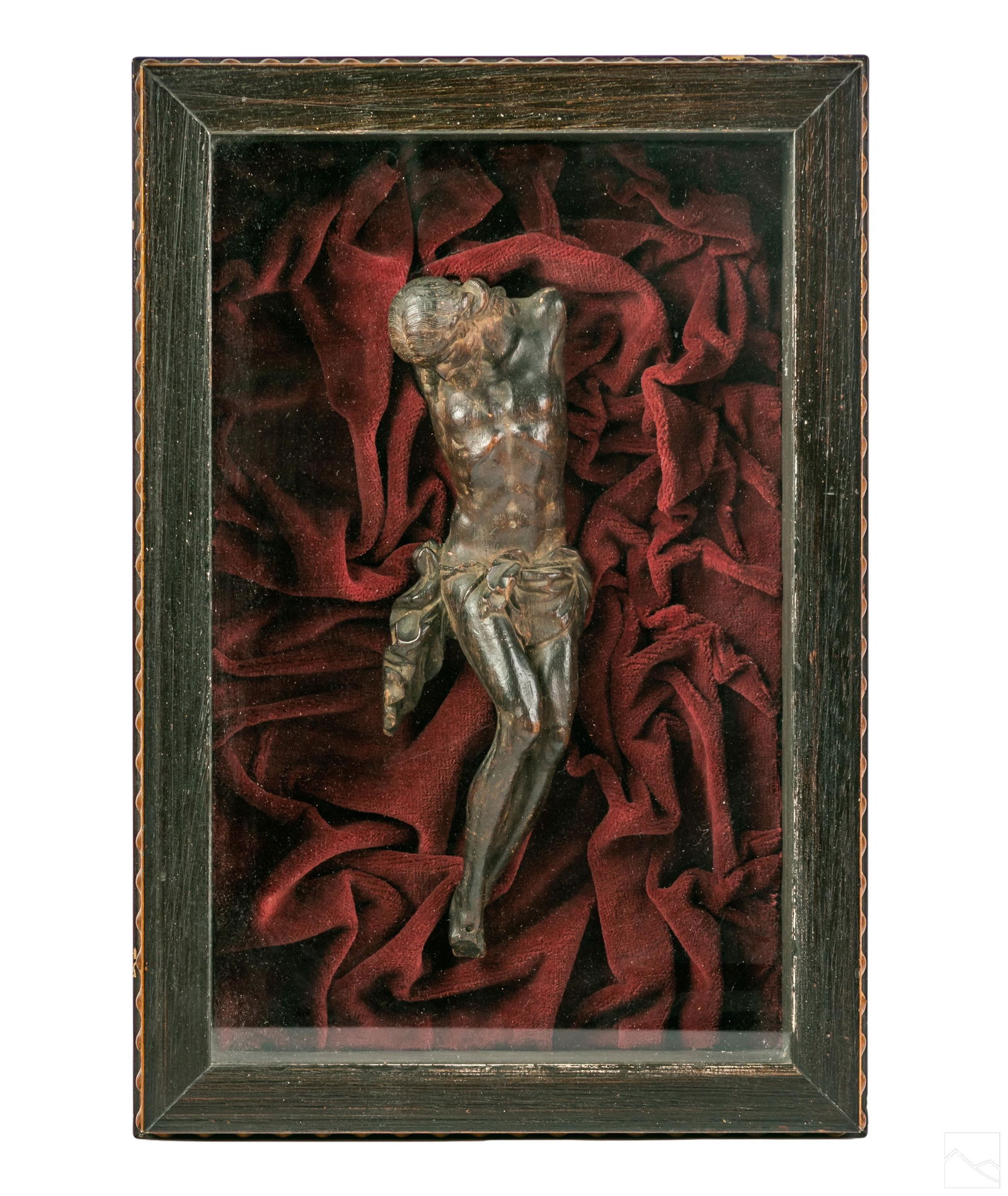 19C. Antique Christian Religious Crucifix Fragment (1 of 4)