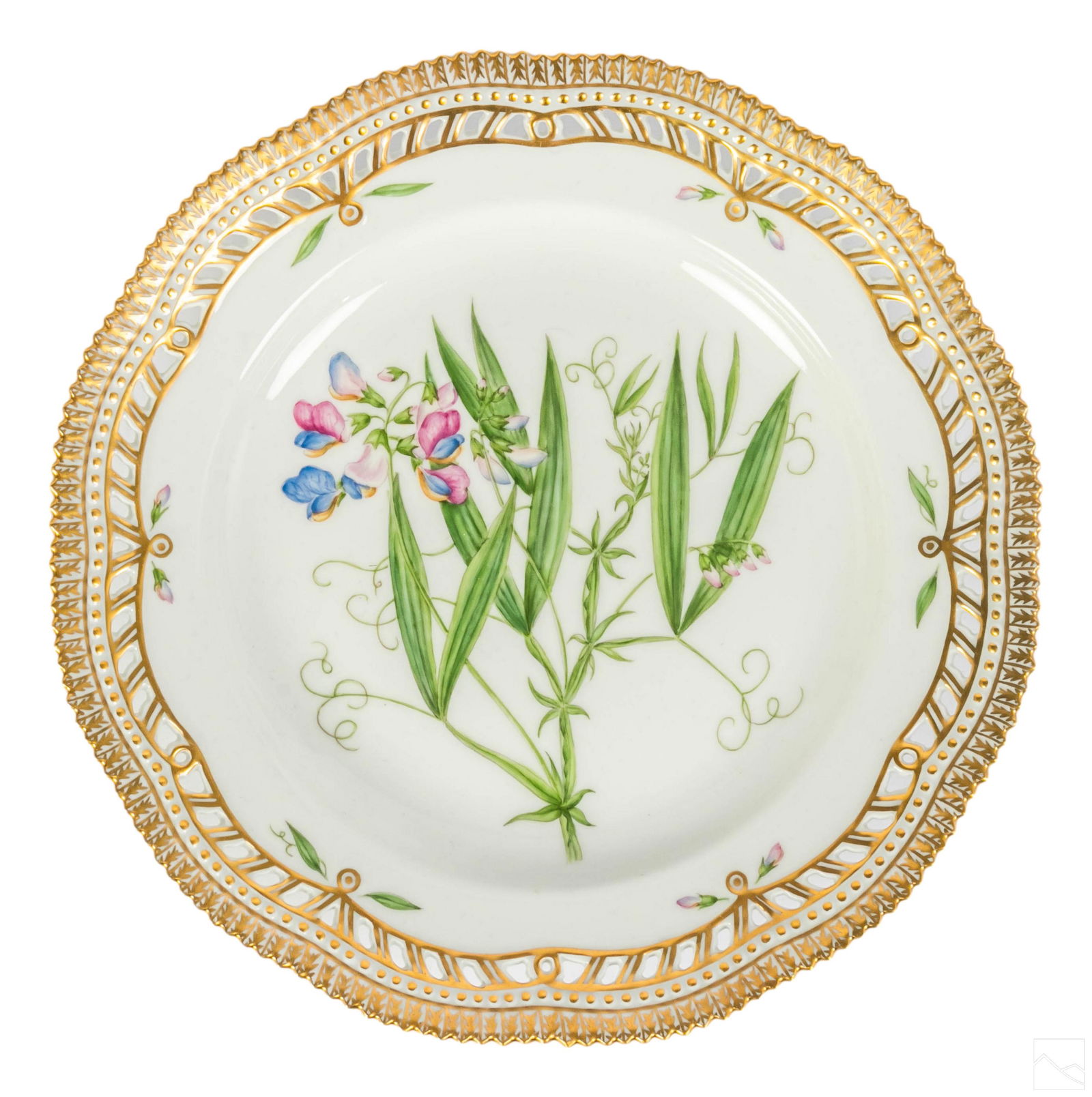 Royal Copenhagen Flora Danica Pierced Dinner Plate (1 of 6)