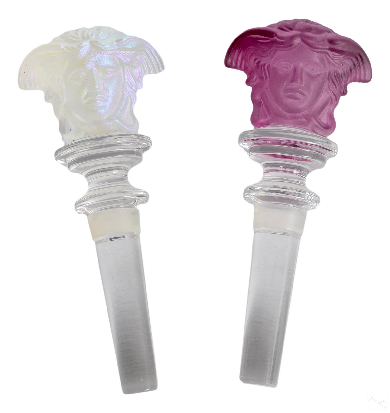 Rosenthal Versace Glass Crystal Bottle Stopper LOT (1 of 6)