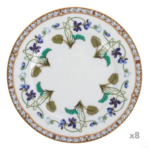 Haviland Limoges Imperatrice Eugenie Bread Plates