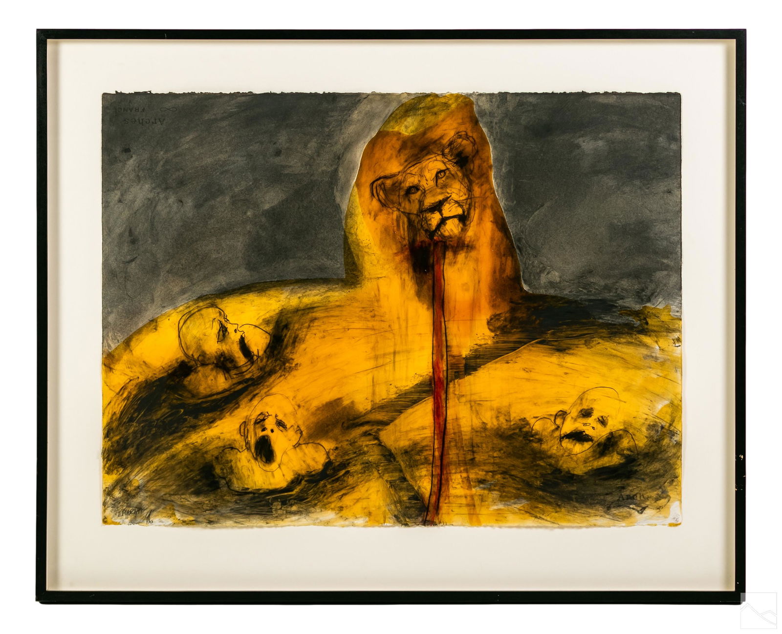 Lorna Marsh 1949-2022 Wildlife Watercolor Painting (1 of 8)