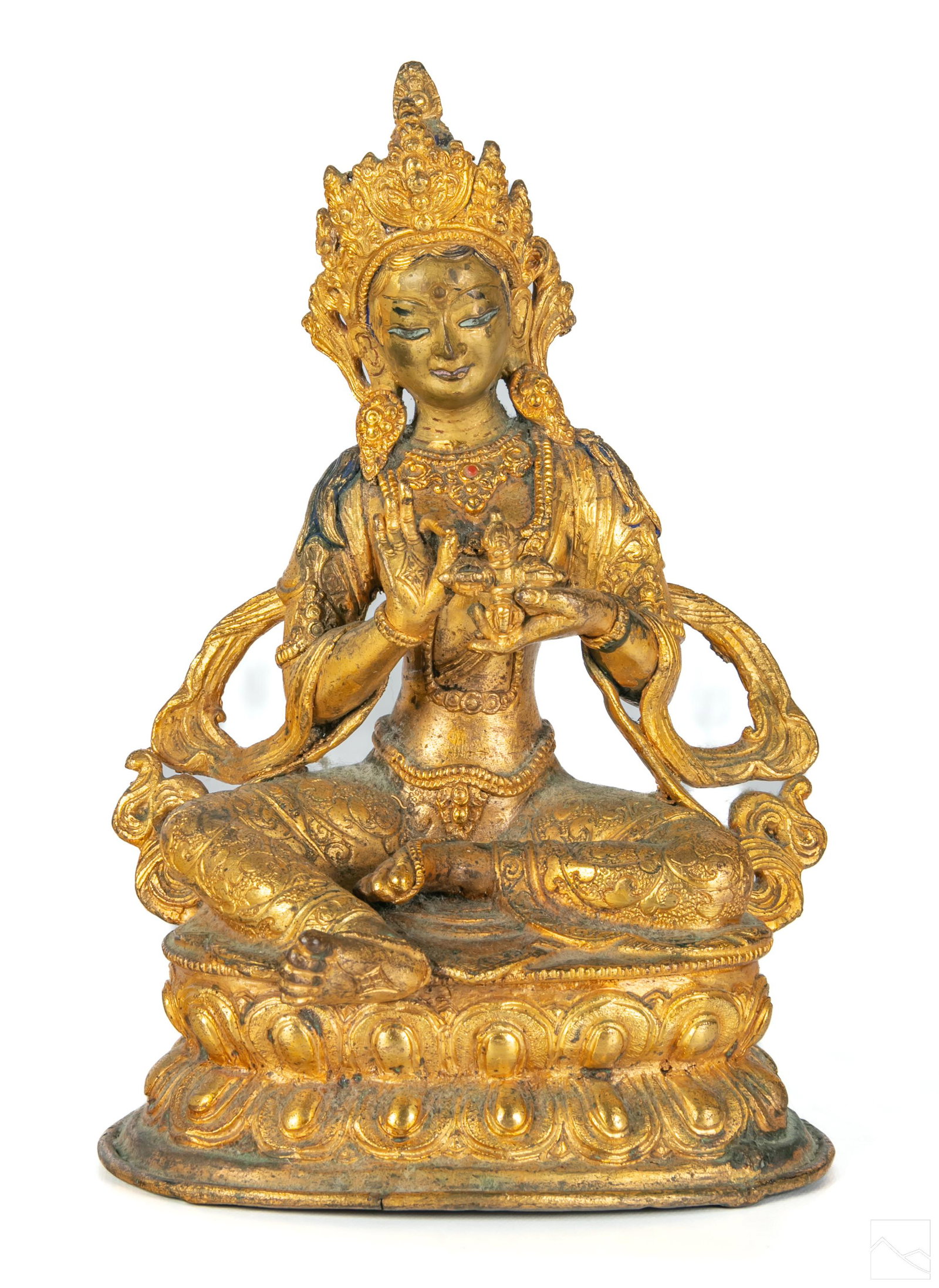 Indo Tibetan Bronze Buddha Bodhisattva Sculpture (1 of 7)