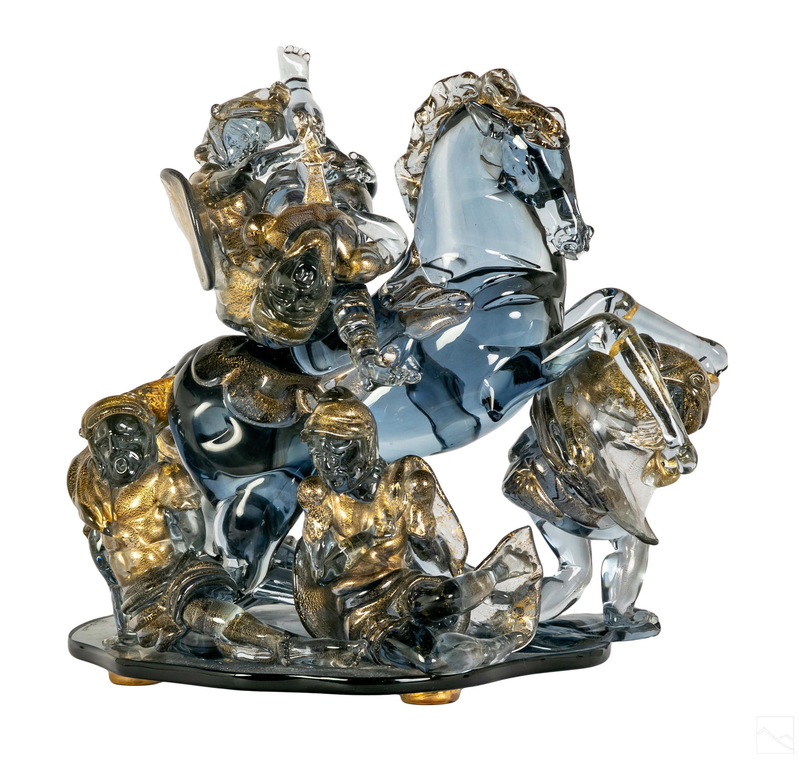 Murano Pino Signoretto Glass Centurion Sculptures (1 of 10)
