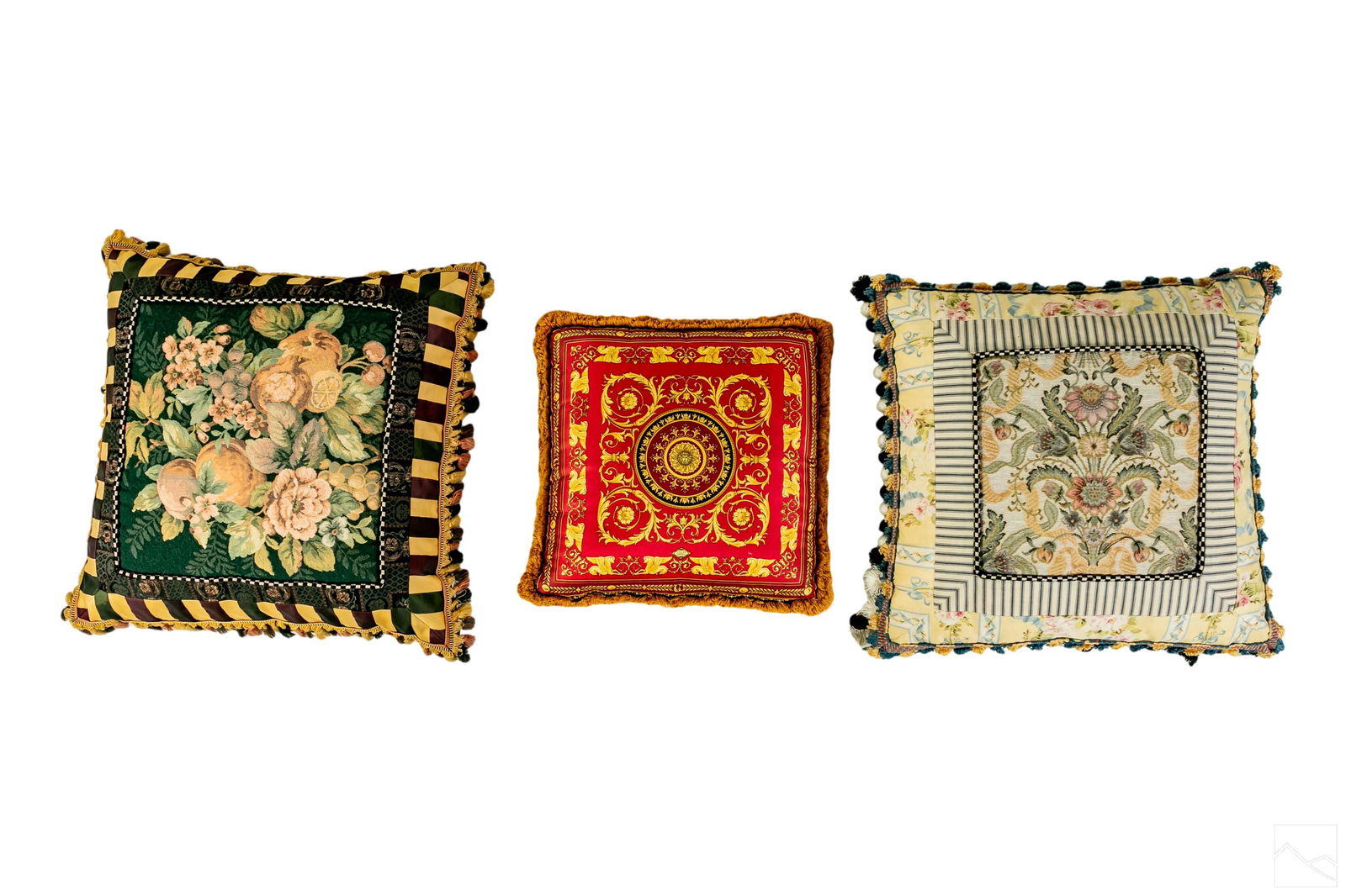 Mackenzie Childs & Versace Designer Throw Pillows (1 of 7)
