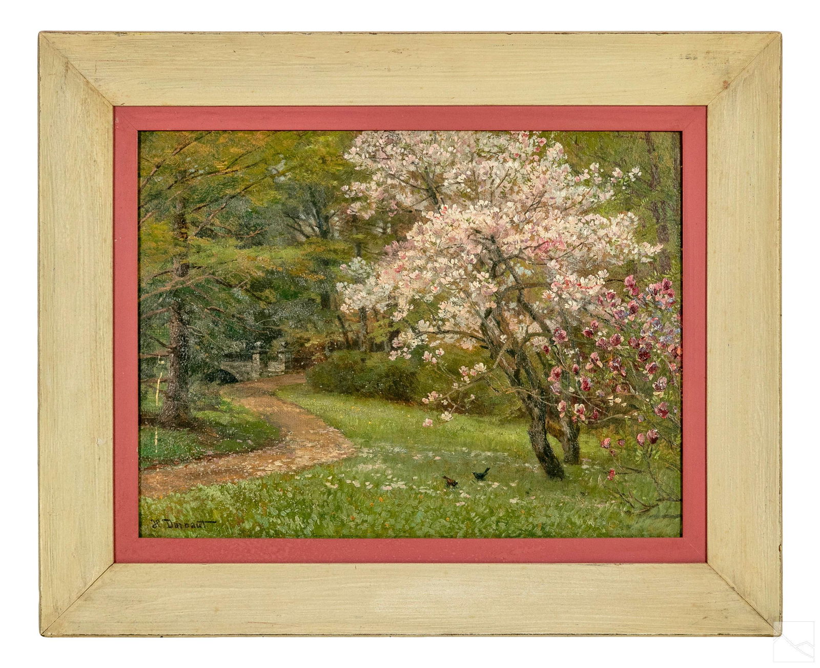 Hugo Darnaut 1851-1937 Austrian Landscape Painting (1 of 4)