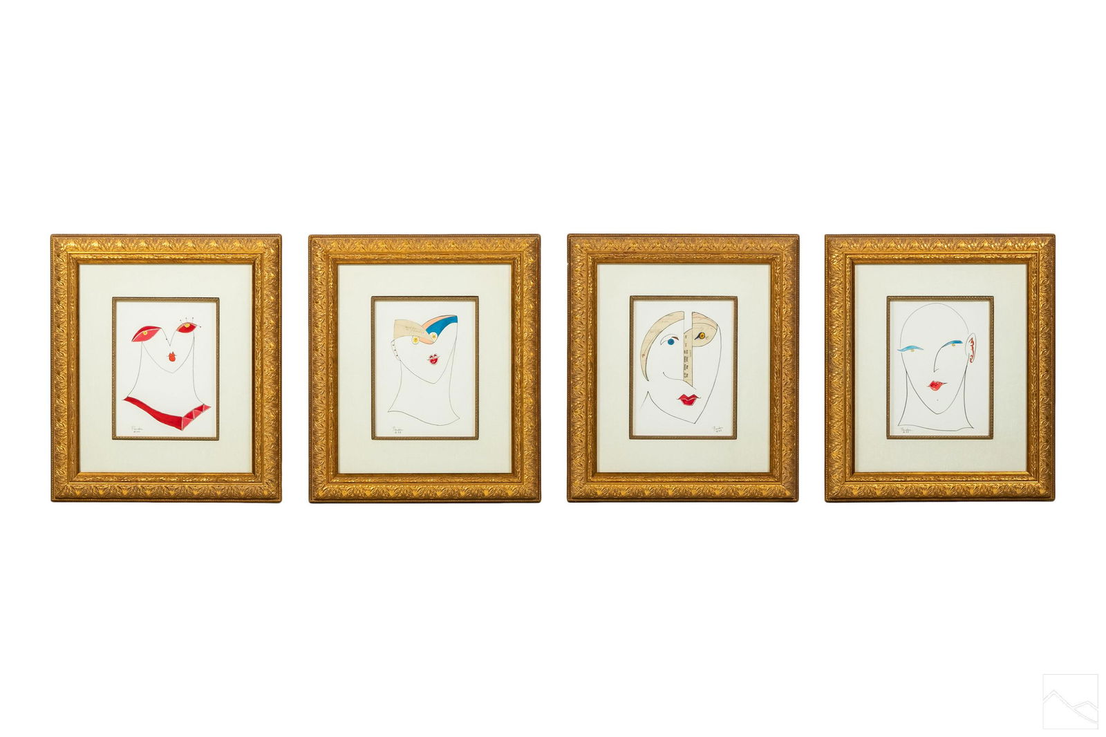 Ronald K. Parker b.1939 Abstract Drawings SIGNED (1 of 11)