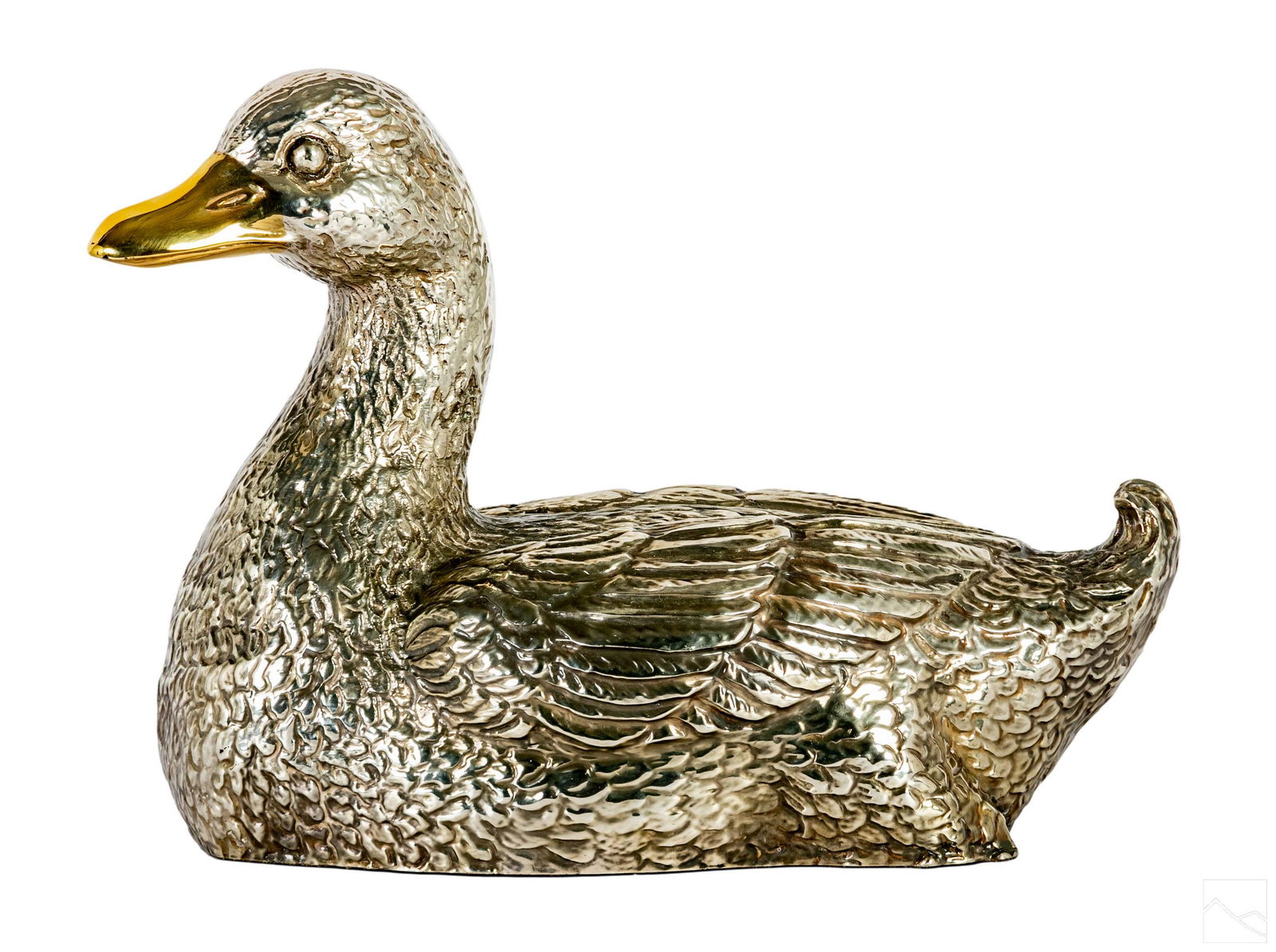D'Argenta Mexican Sterling Silver Duck Sculpture (1 of 7)