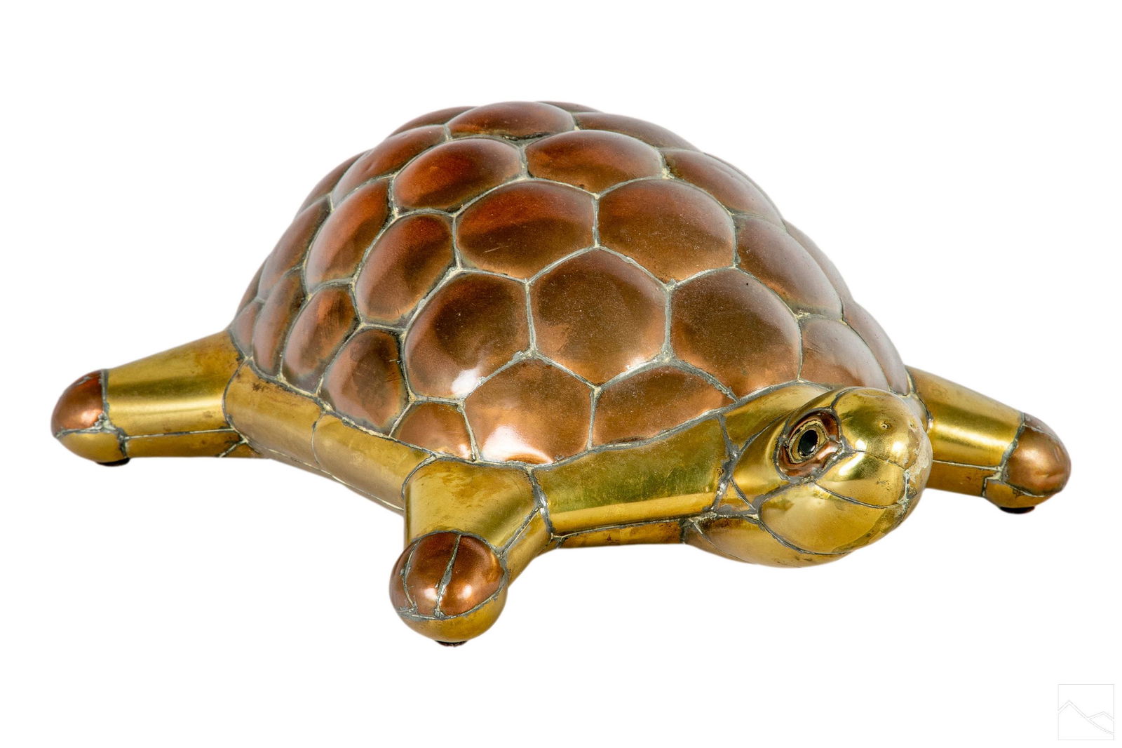 Mixed Metals Turtle Sculpture manner of Bustamante (1 of 5)